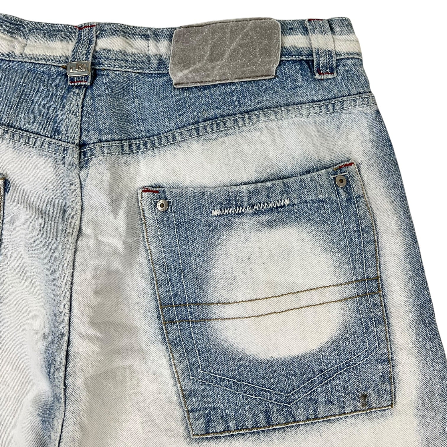 Y2K Detail Denim Stub Jeans