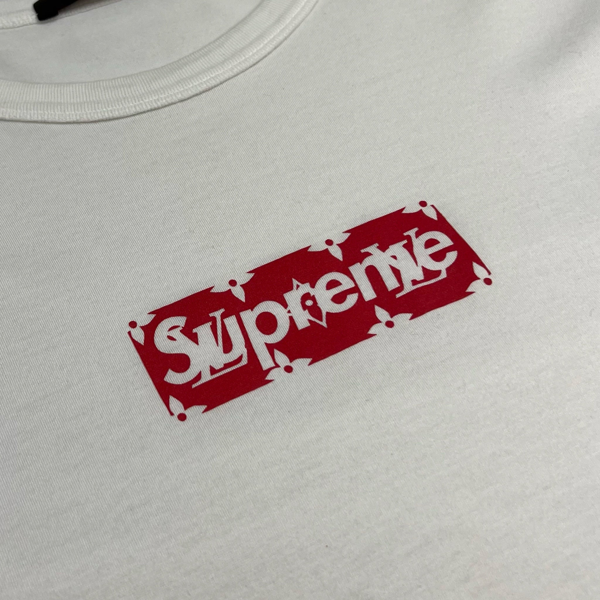 Supreme x Louis Vuitton Box Logo Tee White/Red