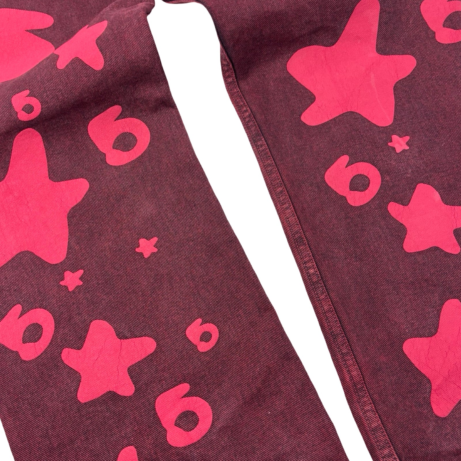 Sp5der Beluga Denim Pant Red
