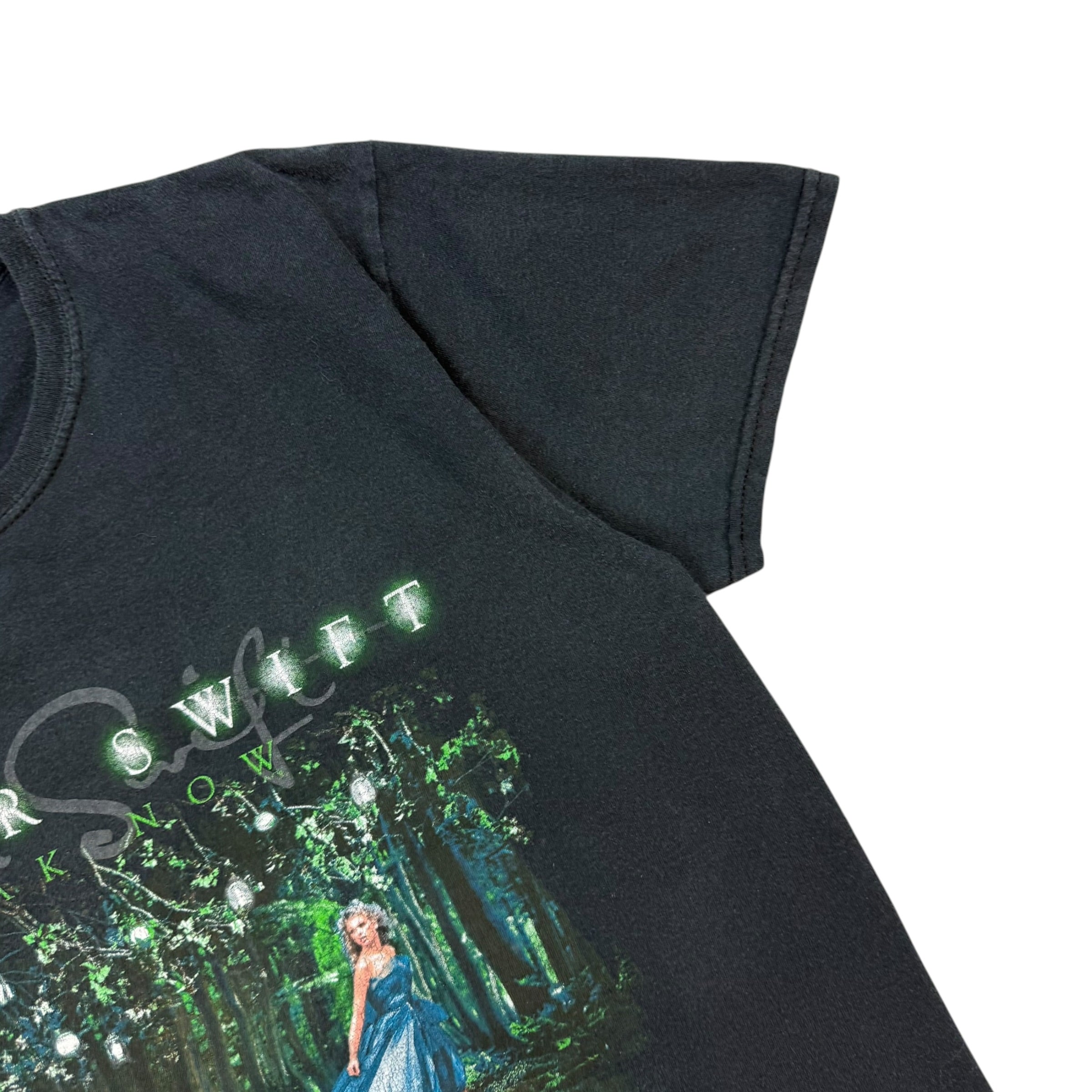 (W) Vintage Taylor Swift Speak Now Tee Black