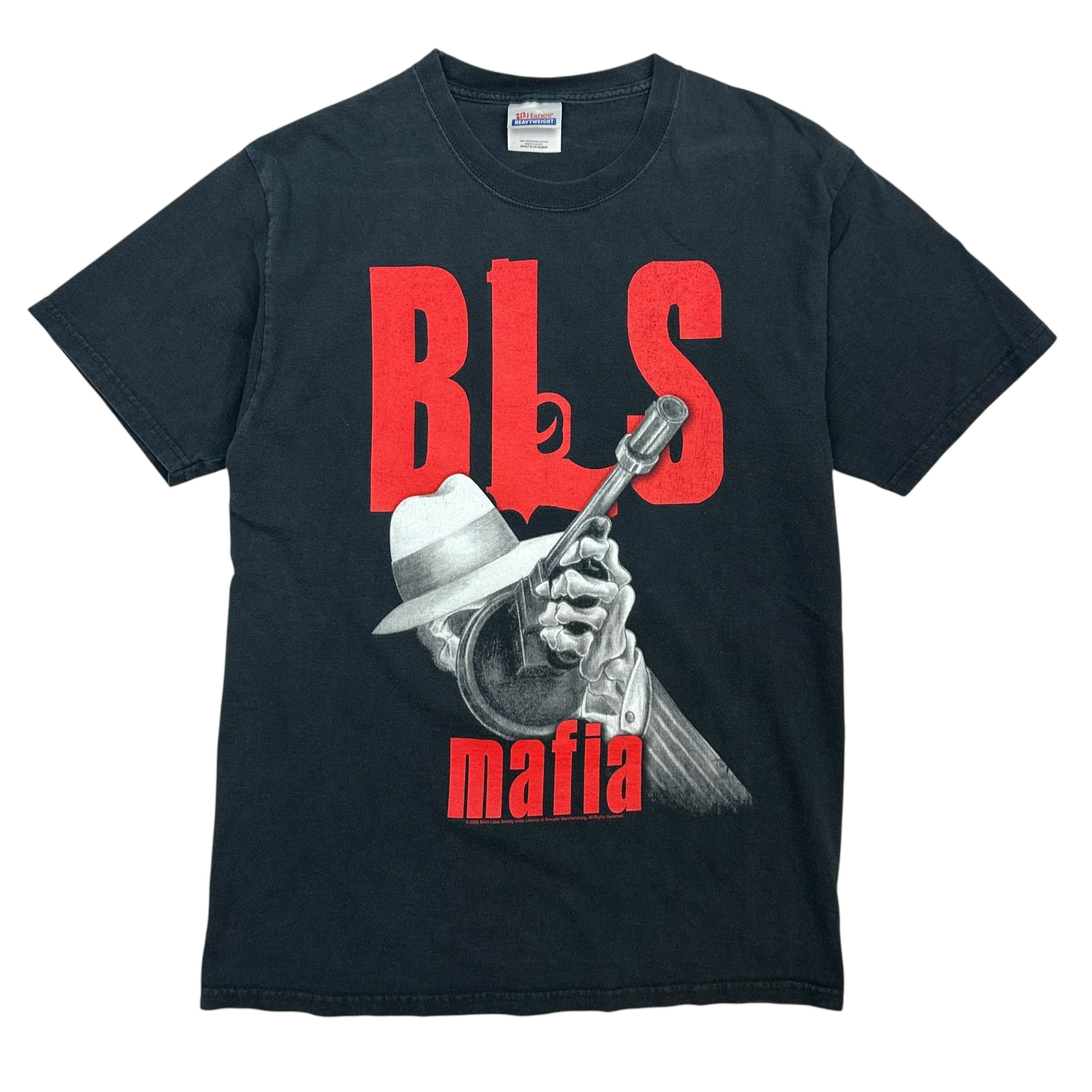 2005 Black Label Society ‘BLS MAFIA’ Tee Black