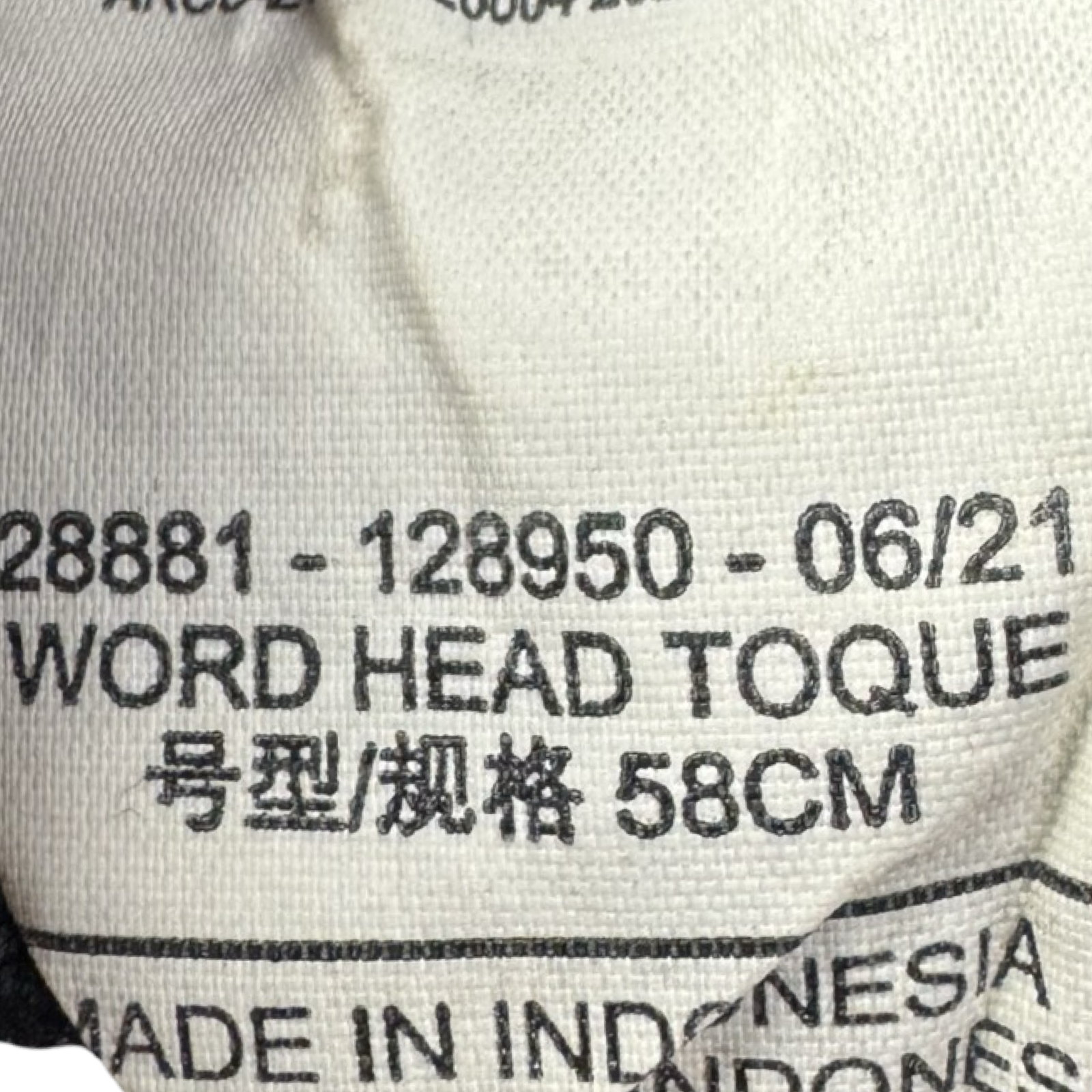 Arc’teryx Word Head Toque Black/Beige