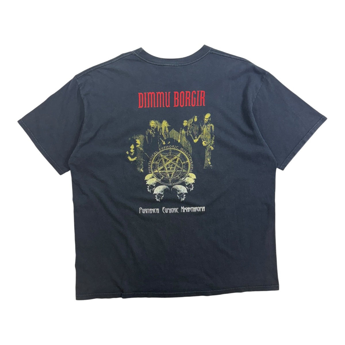 Vintage Dimmu Borger Puritanical Euphoric T-Shirt Black