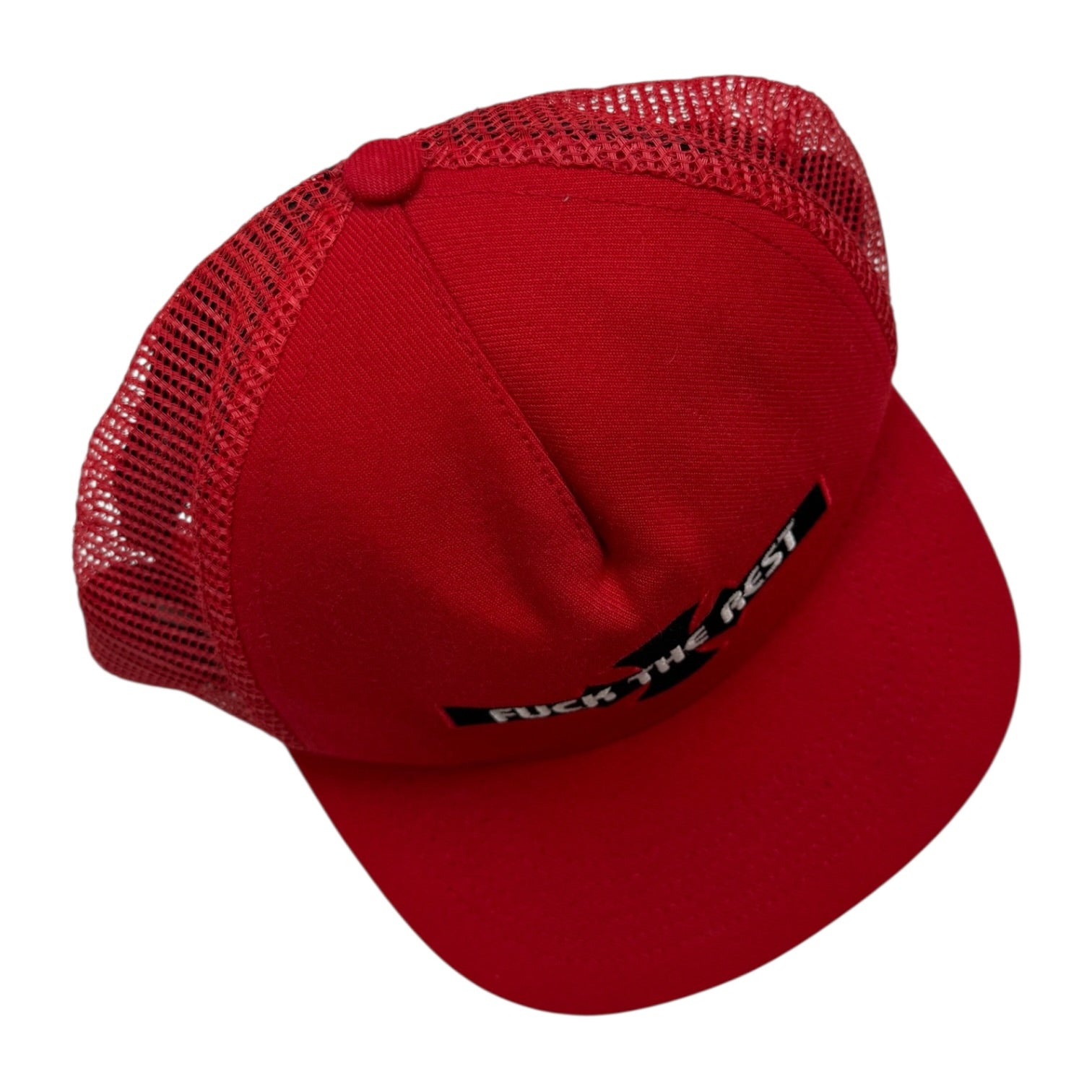 Supreme x Independent SS12 F*ck The Rest 5 Panel Hat Red