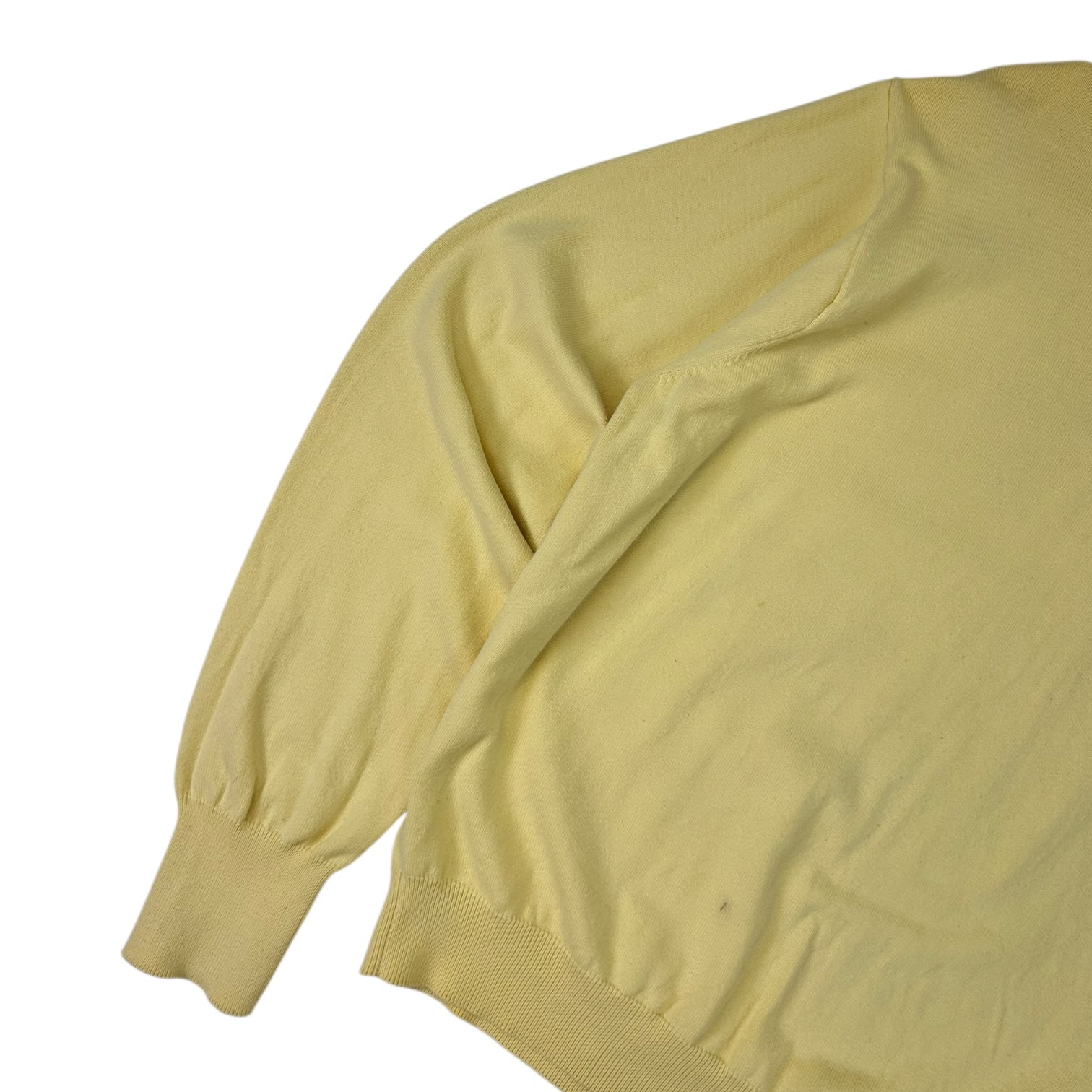 Vintage Polo Ralph Lauren Long Sleeve Polo Shirt Yellow