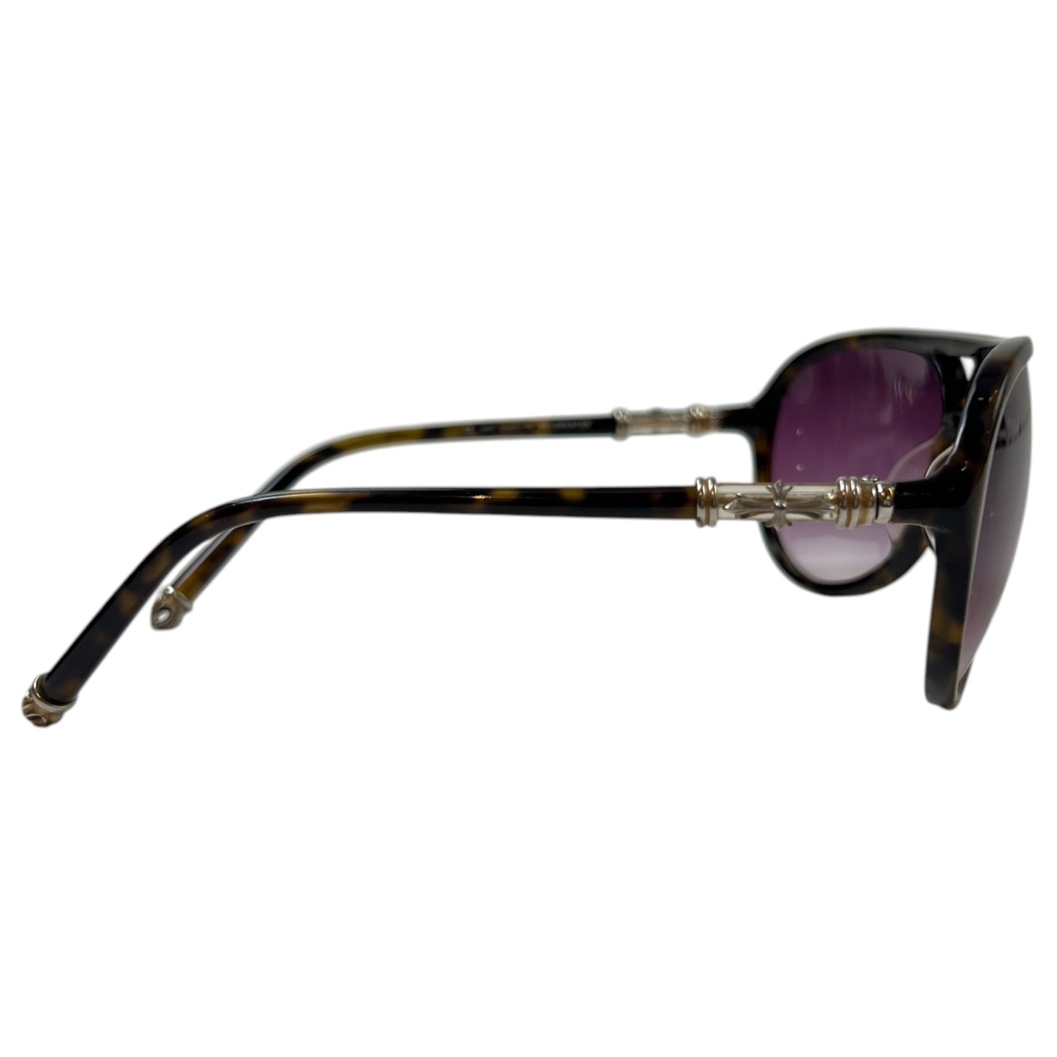 Chrome Hearts “Bone Polisher” Sunglasses Tortoise Frame