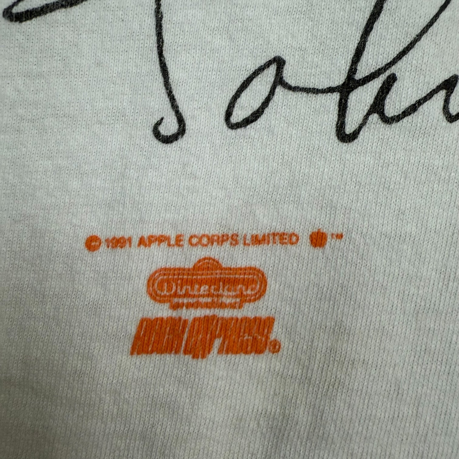 1991 The Beatles Yes! Yes! Yes! Tee White