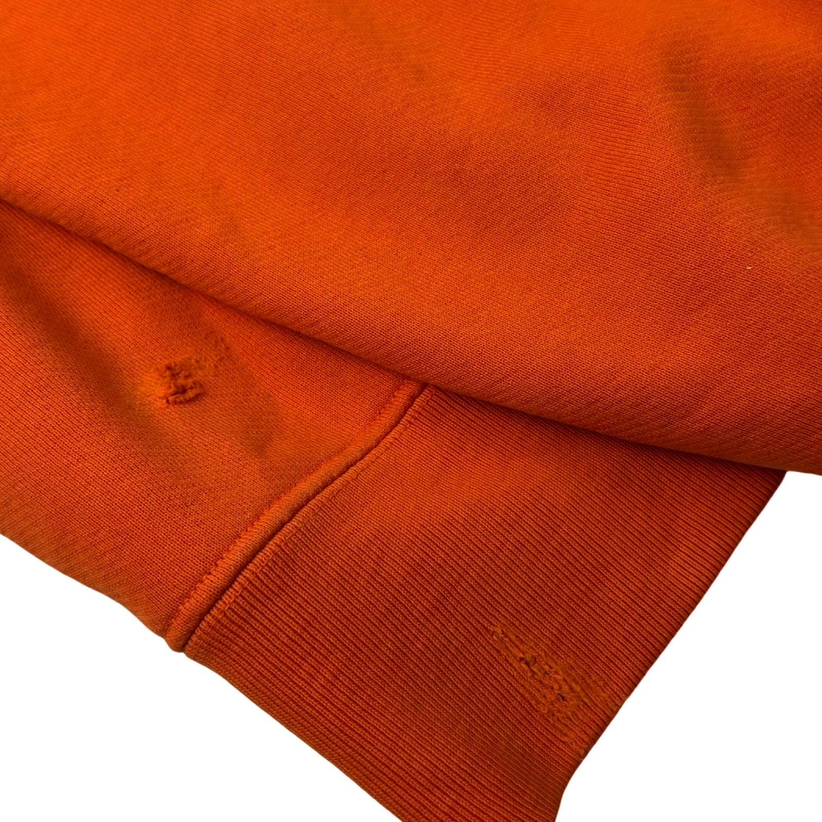 Amiri Bandana Applique Logo Crewneck Orange