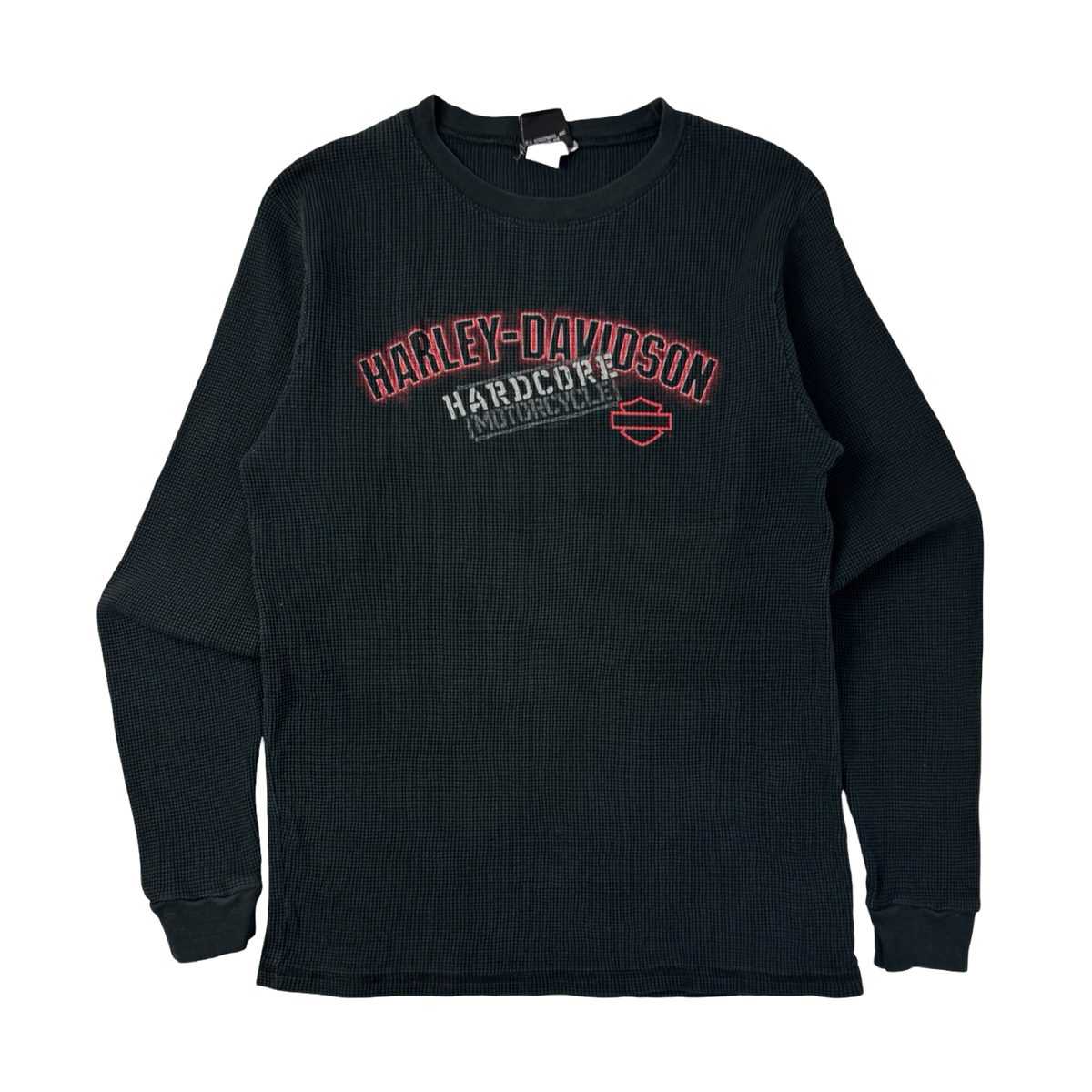 Vintage Harley Davidson Hardcore Motorcycles Thermal Longsleeve T-Shirt