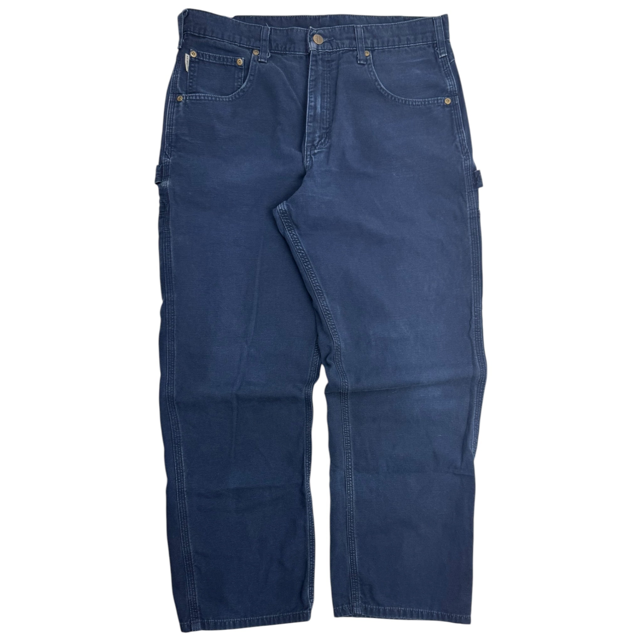 Vintage Carhartt Carpenter Bottom Blue