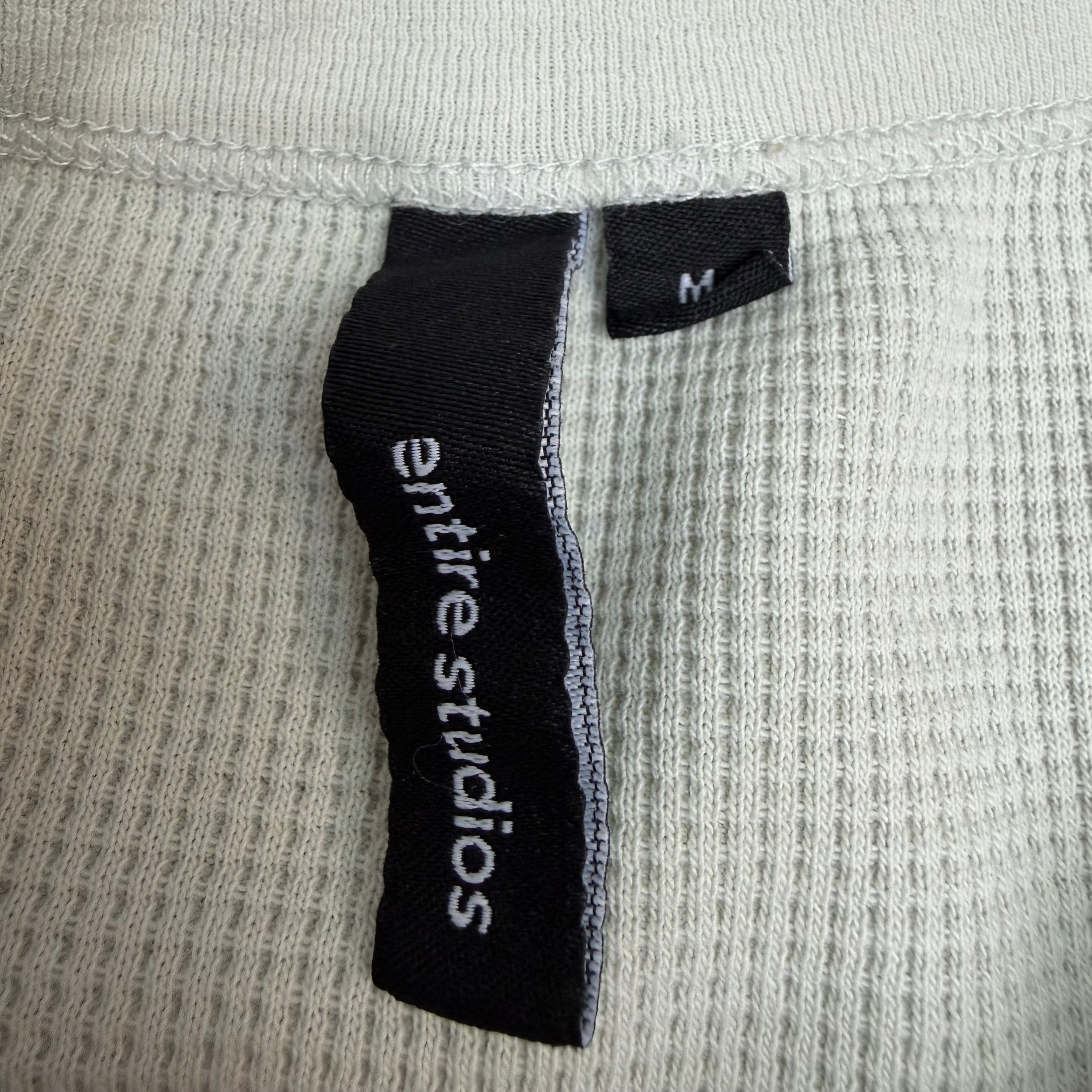 Entire Studios Thermal Waffle Longsleeve Light Grey