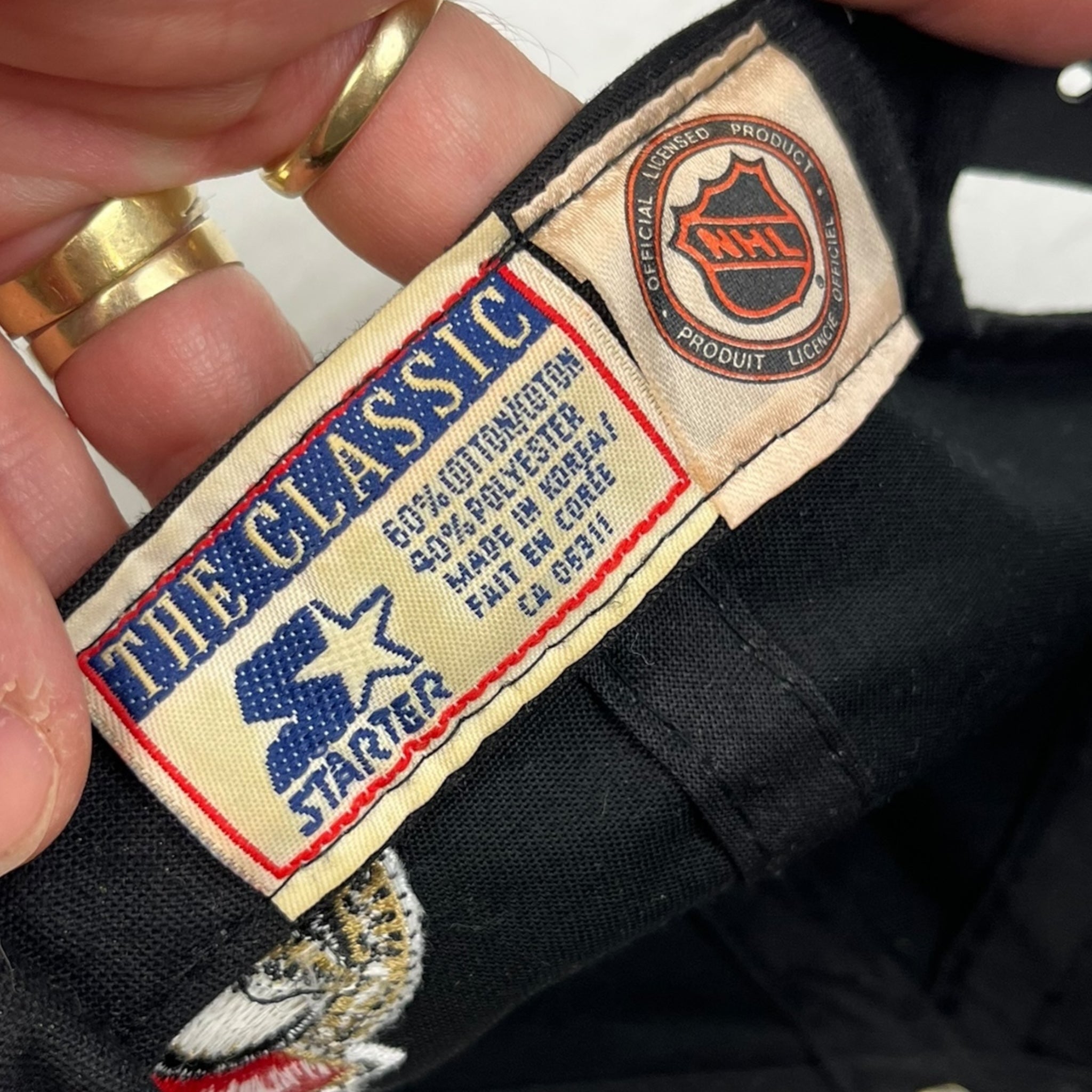 Vintage Ottawa Senators Starter Tail Sweep Hat