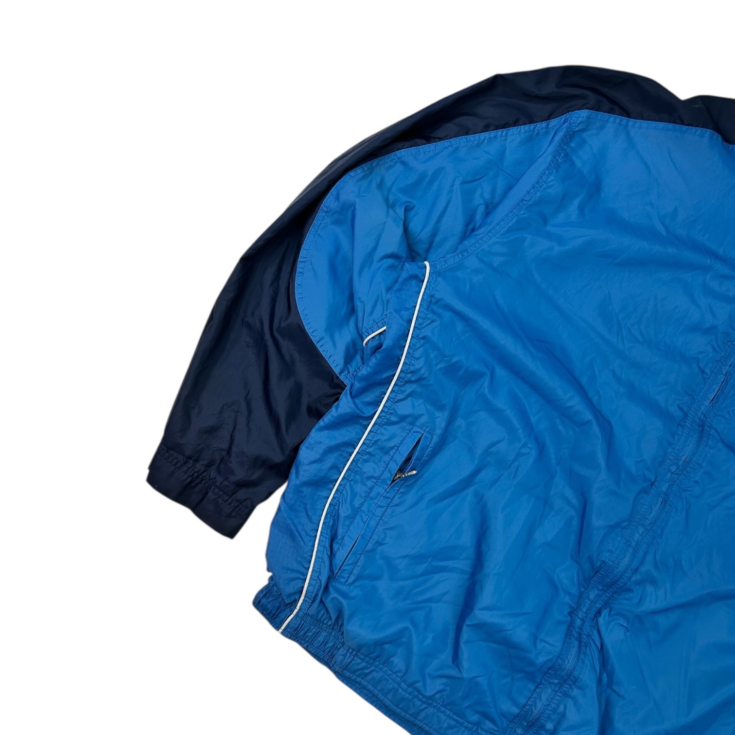 Vintage Nike Windbreaker Jacket Baby Blue/Navy