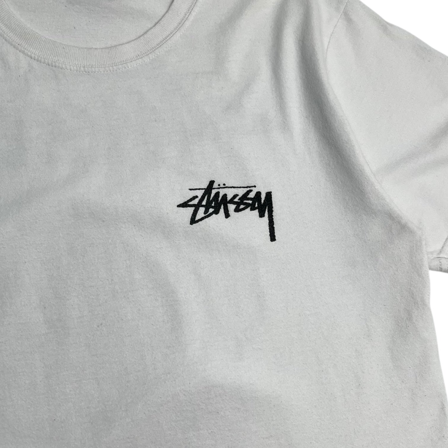 Stussy Plush Dice T-Shirt White