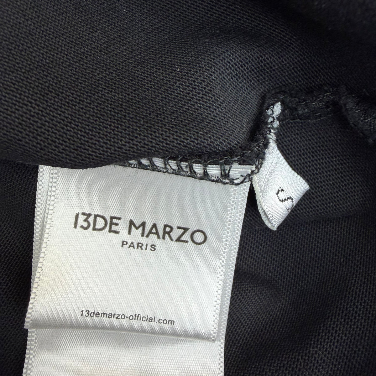 13DE MARZO Heart Tee Black