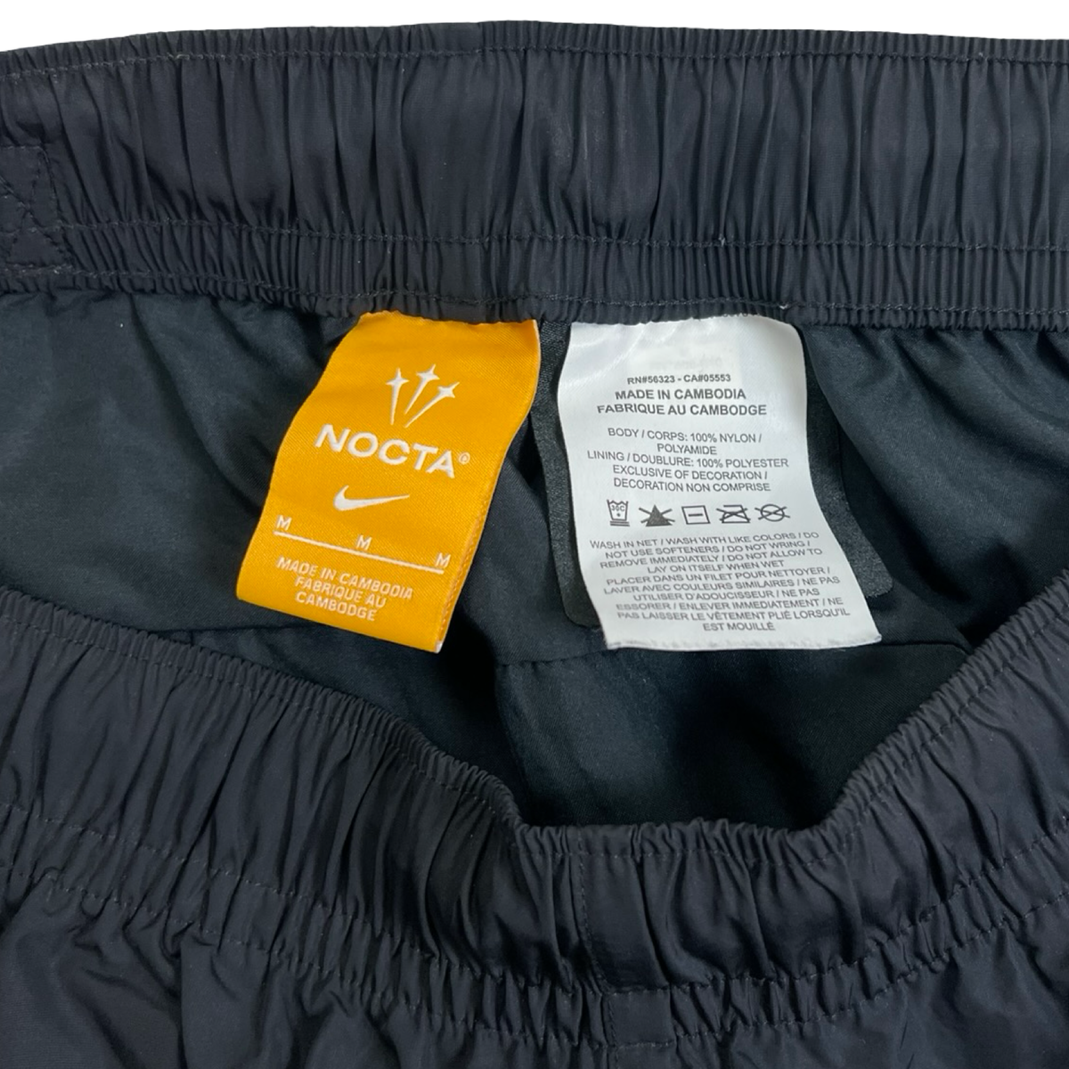 Nike Nocta Northstar Nylon Tracksuit Bottoms Black