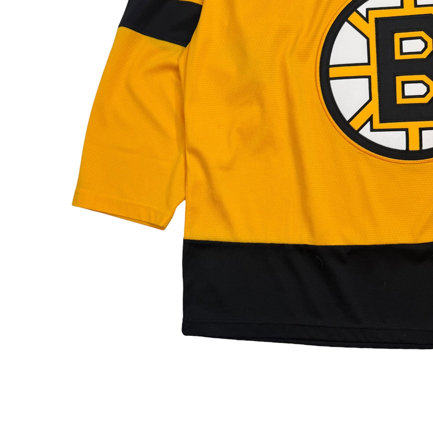 Vintage CCM Boston Bruins Jersey Yellow/Black