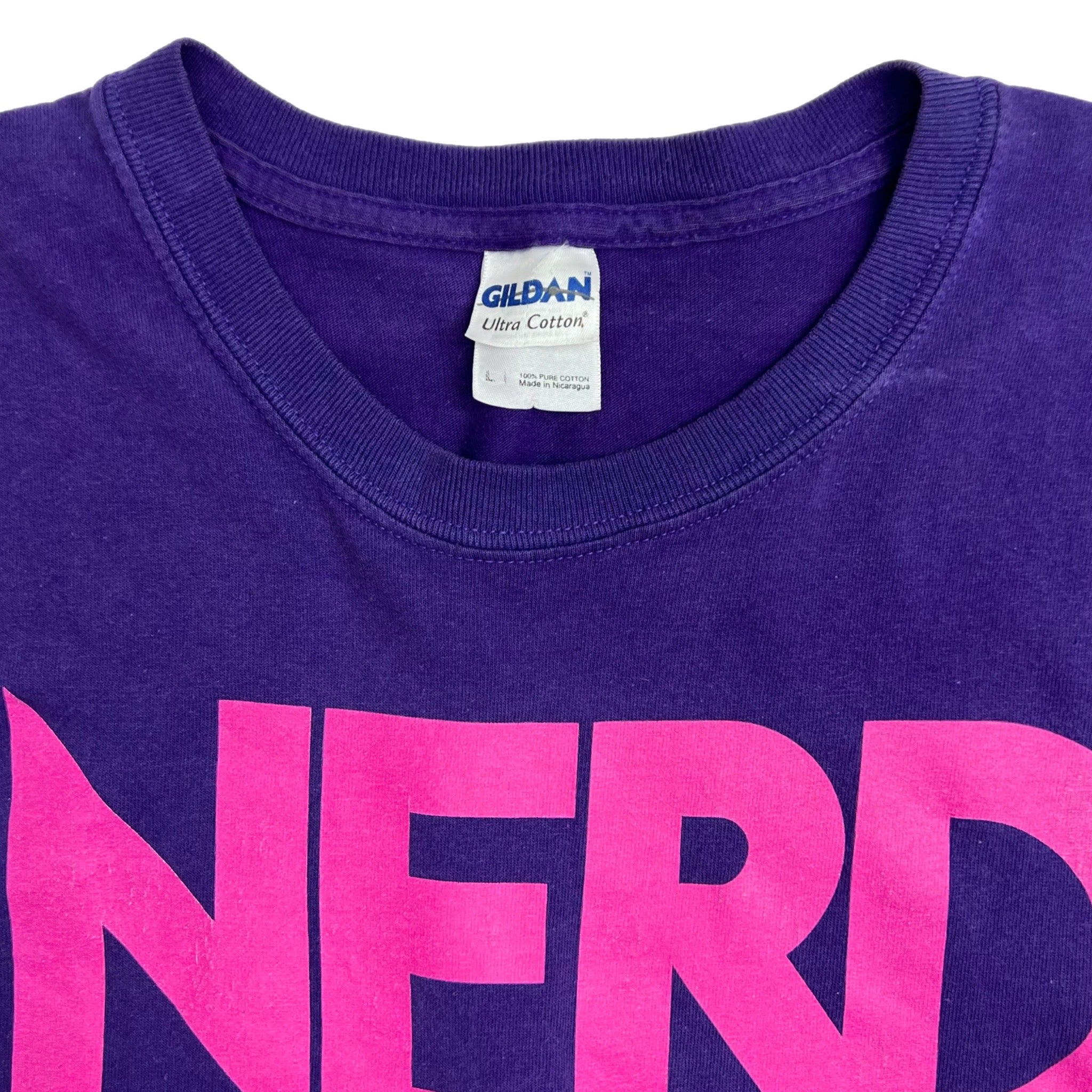 Vintage NERD Seeing Sounds Tee Purple