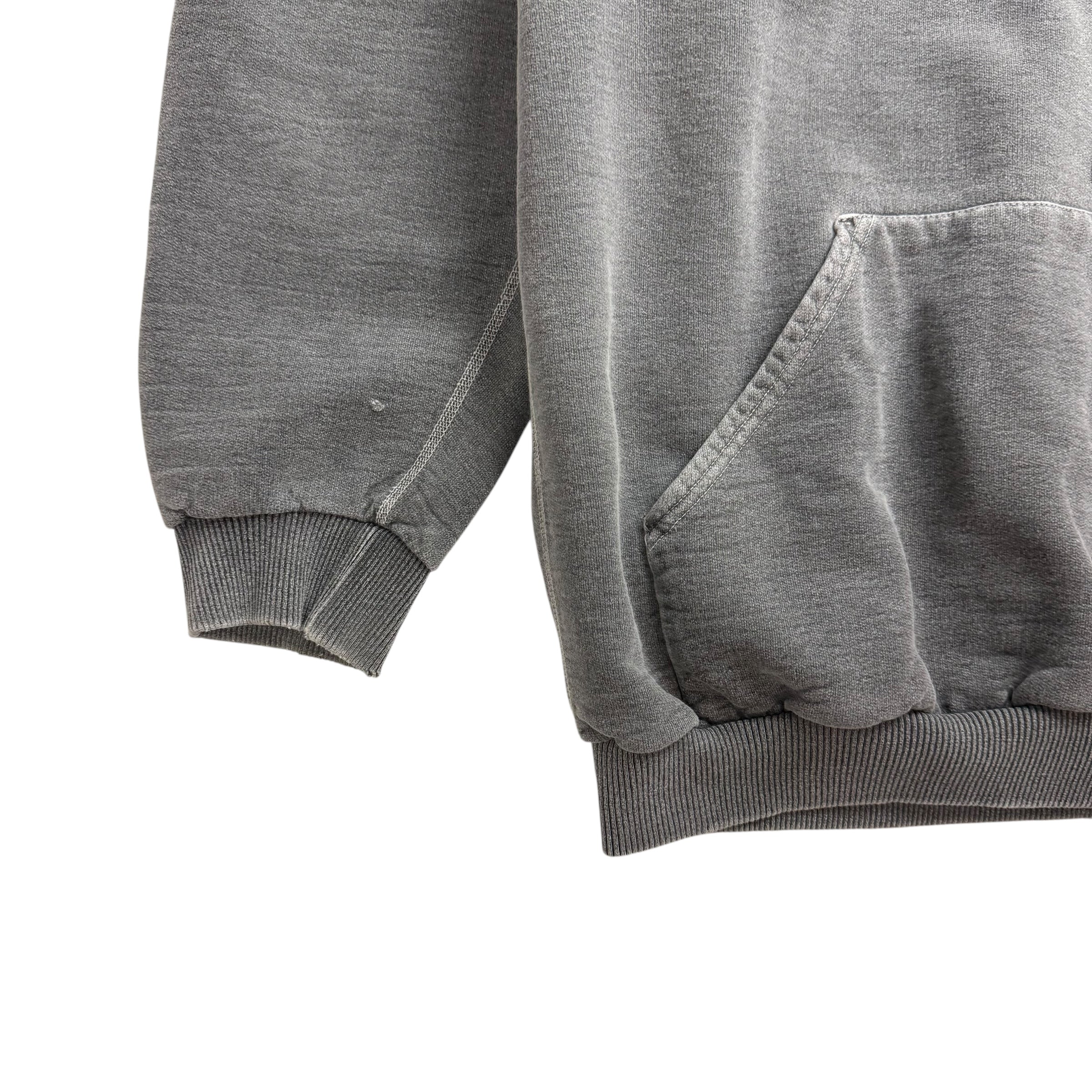 Vintage Canyon Creek Blank Hoodie Faded Grey