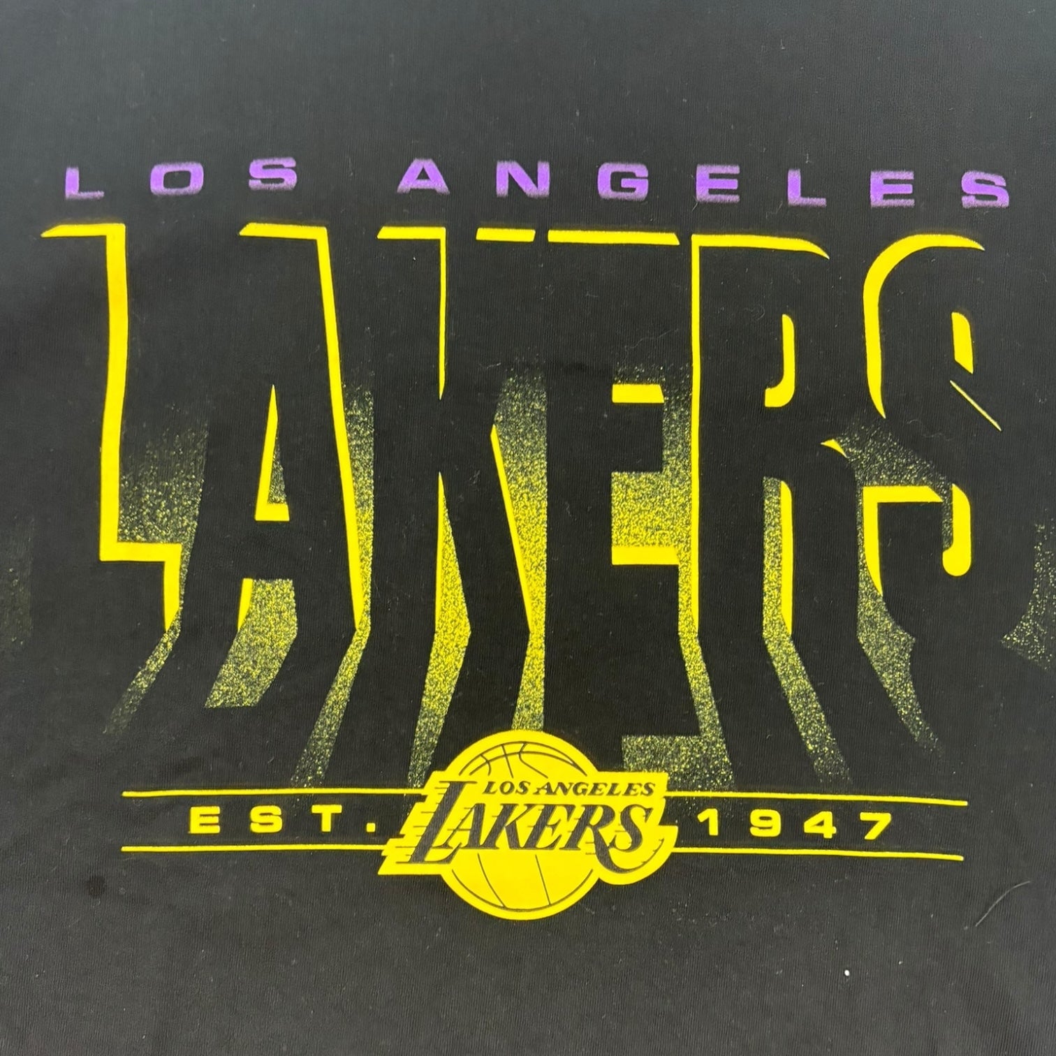 OVO NBA Los Angeles Lakers T-Shirt Black