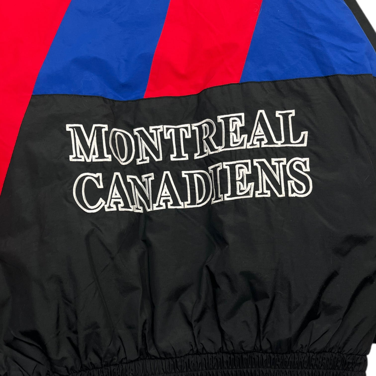 Vintage Montreal Habbs NHL First Pick Zip Up Jacket