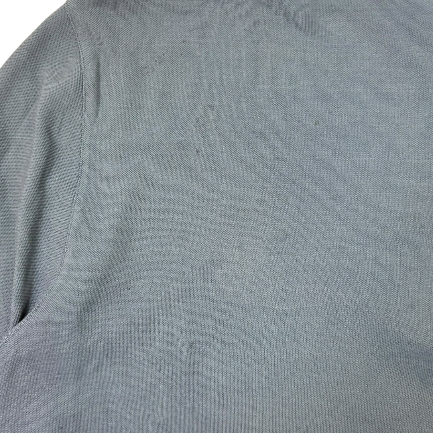 Prada Quarter-Zip Polo T-Shirt Navy