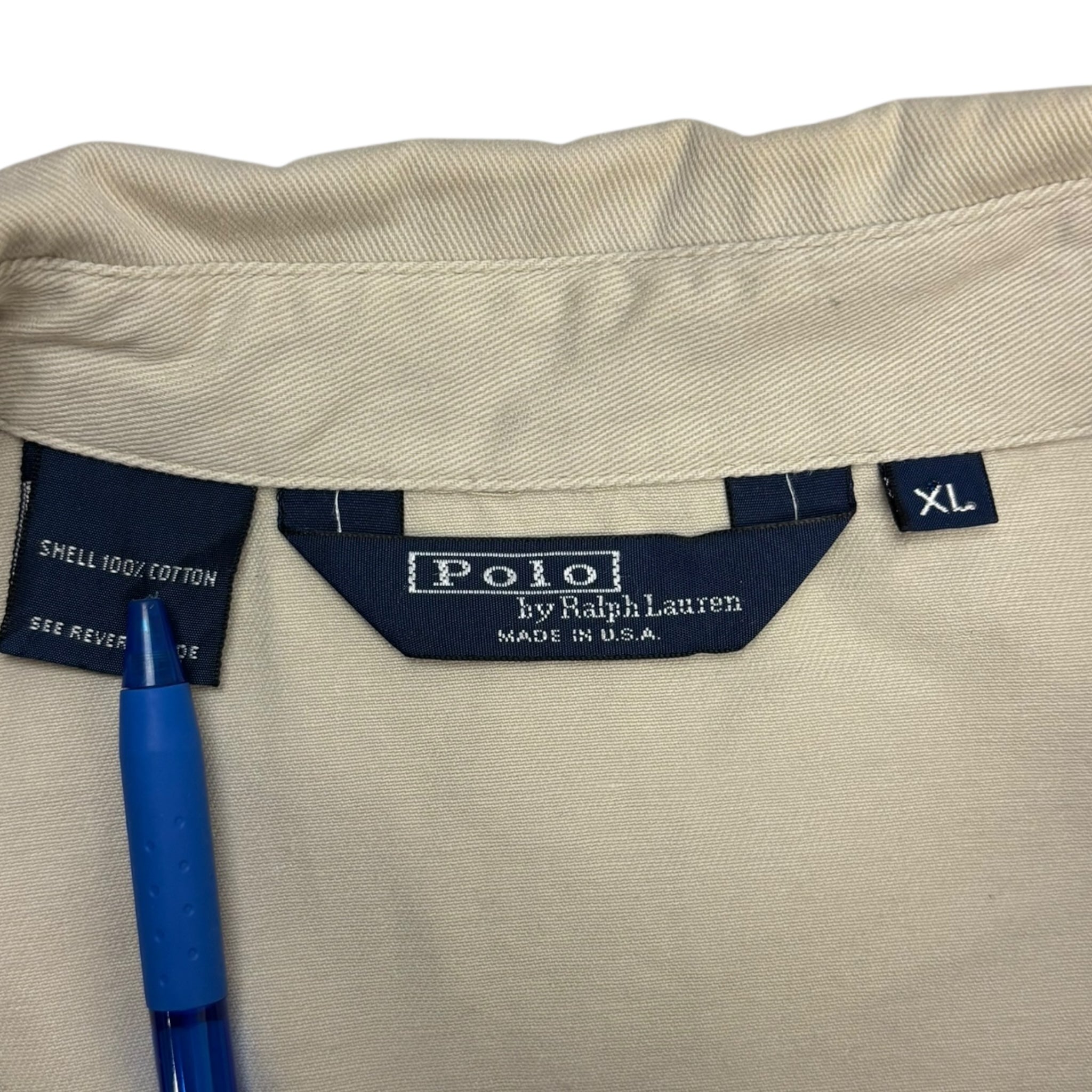 Vintage Polo Ralph Lauren Harrington Zip Jacket