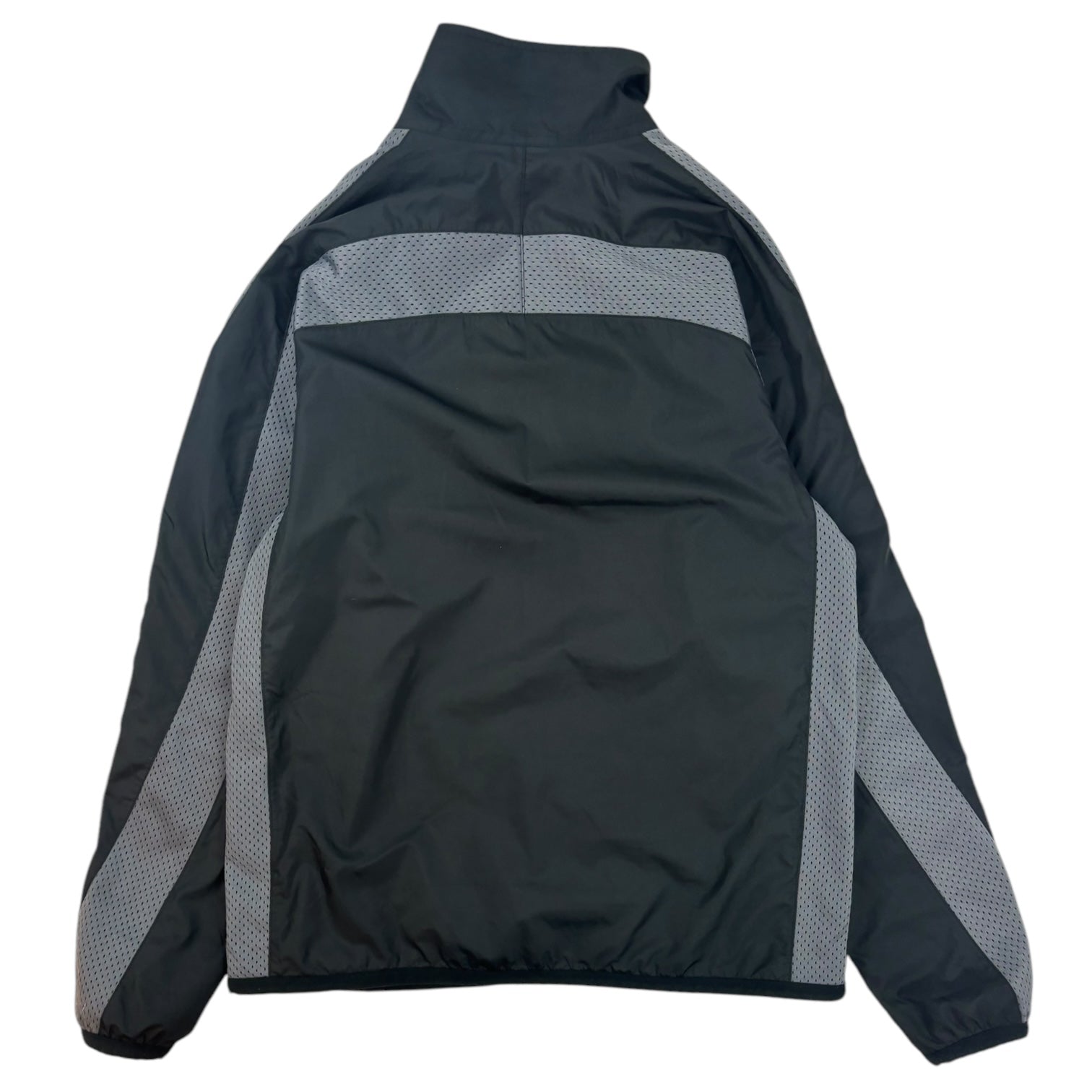 Vintage Nike Two-Tone Half-Zip Windbreaker Grey/Black