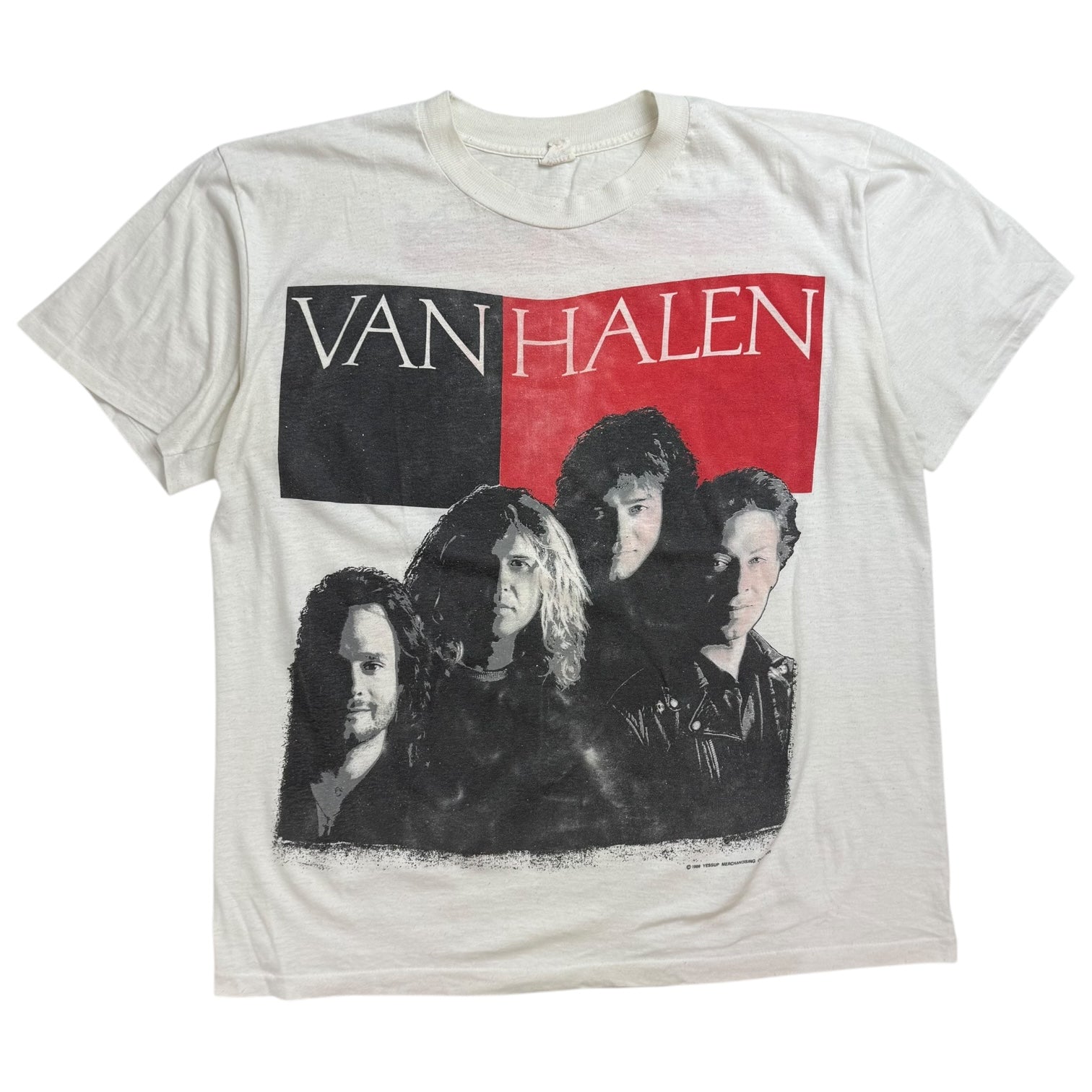 1988 Van Halen Tee White