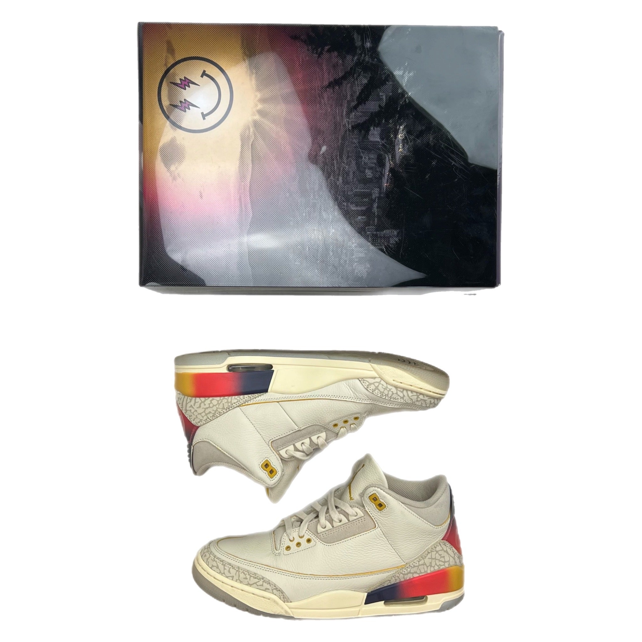 Jordan 3 x J Balvin Medellín Sunset (Used)