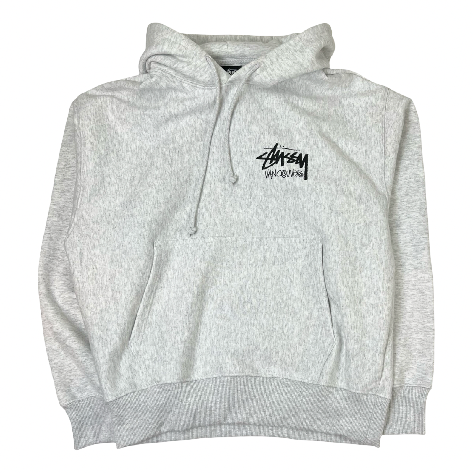 Stussy Stock Vancouver Hoodie Ash Heather