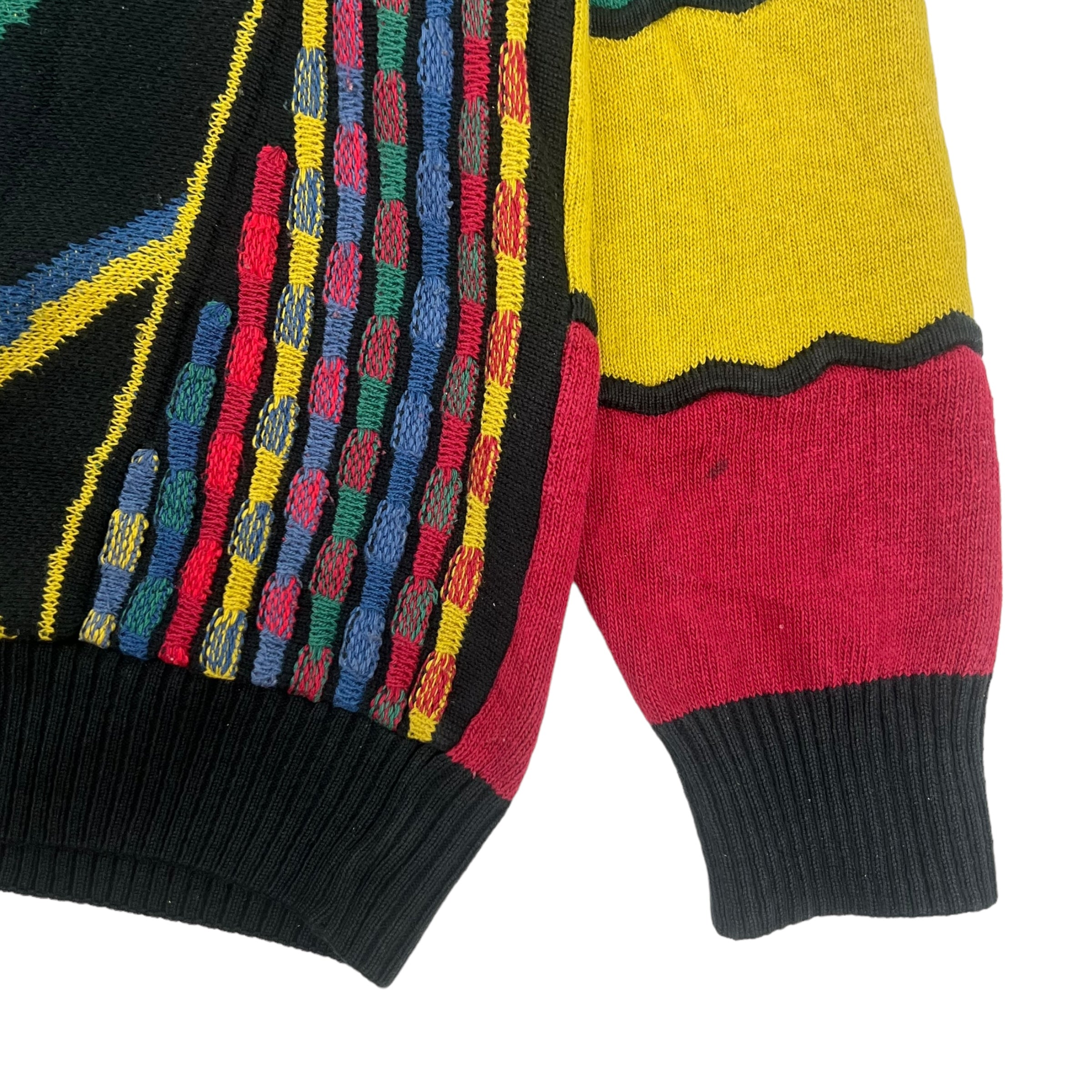 Vintage Man’s Coogi Style Knit Sweater Multi