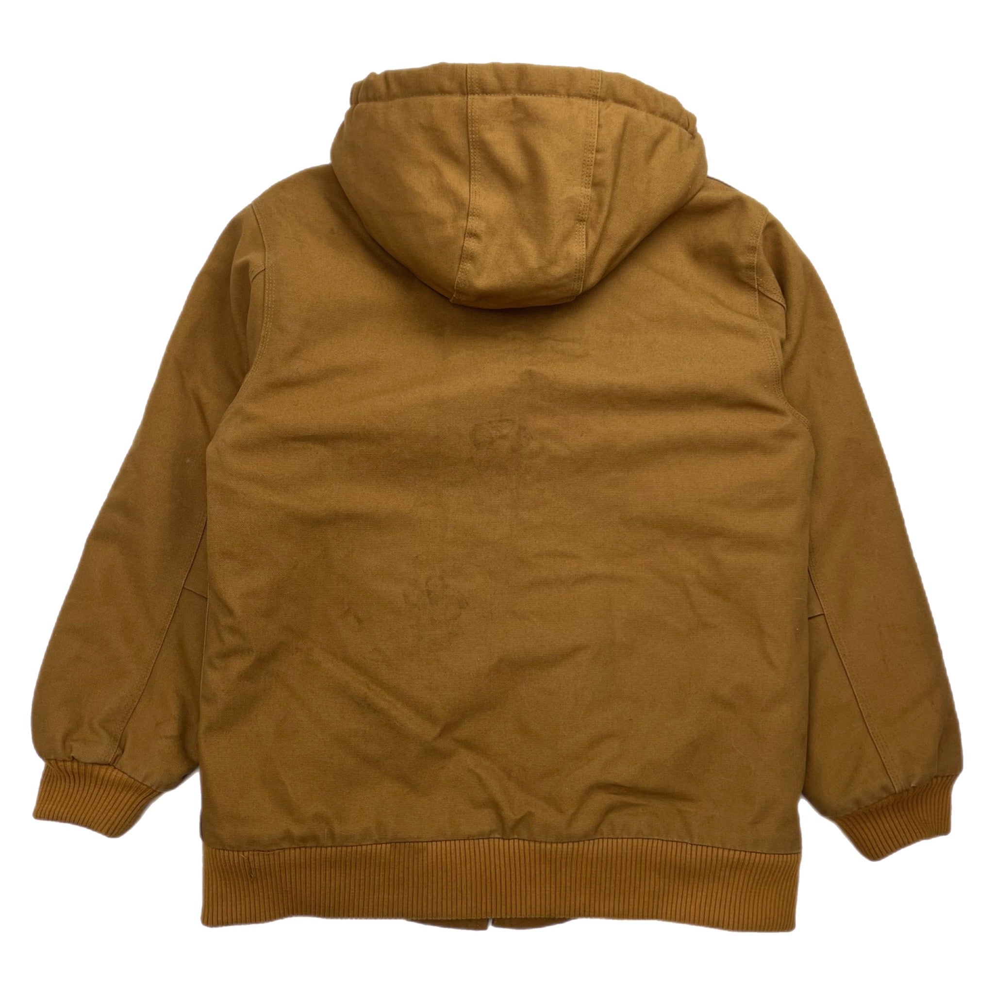 Vintage Carhartt Youth Active Hooded Jacket Tan