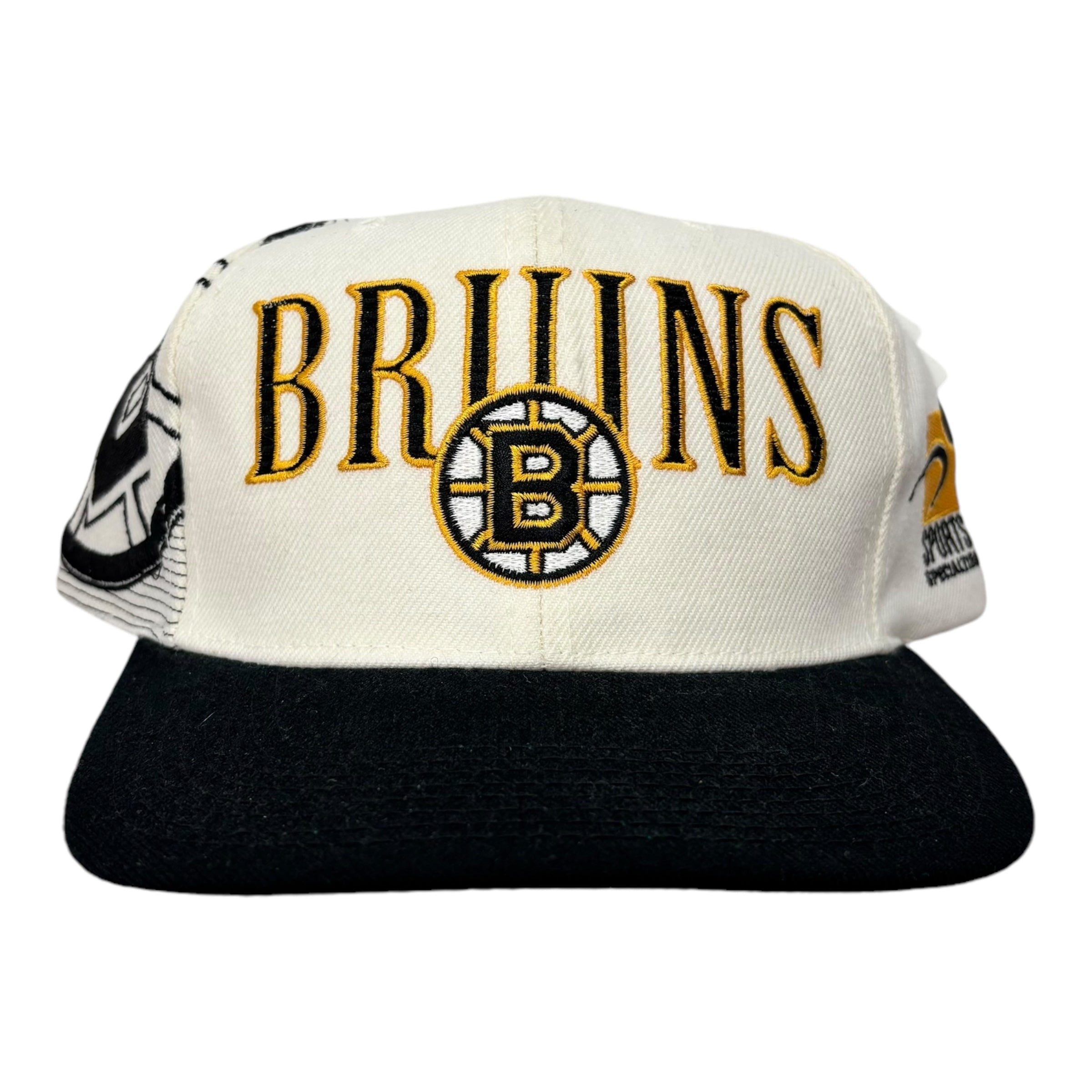 Vintage Sports Specialties Boston Bruins SnapBack White