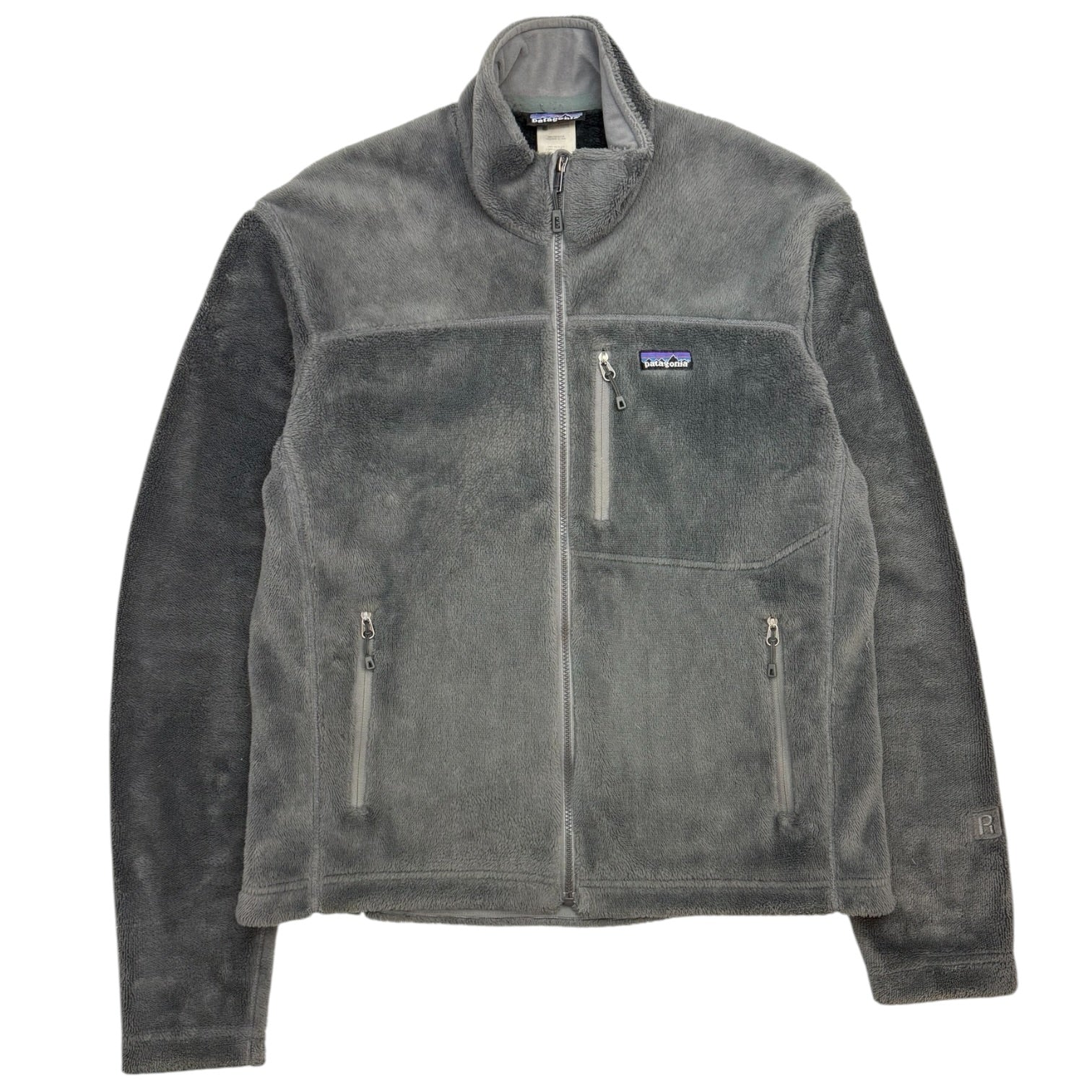 Vintage Patagonia R4 Regulator Fleece Jacket Grey