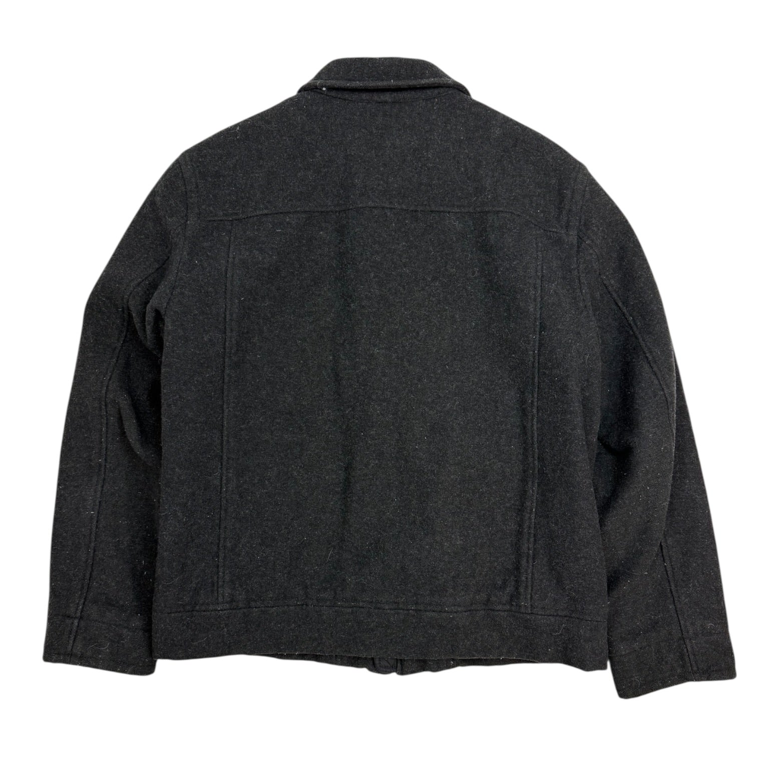 Vintage Gap Wool Bomber Jacket Dark Grey