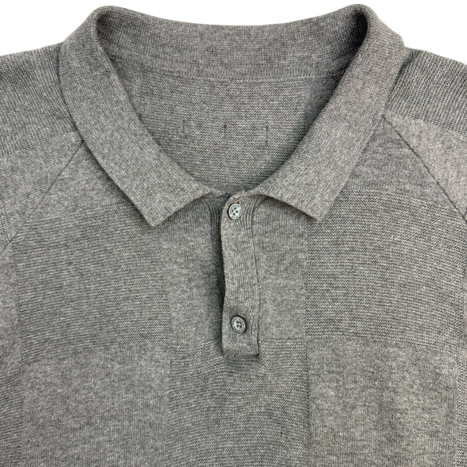 Goopimade Checkerboard Knit Longsleeve Grey