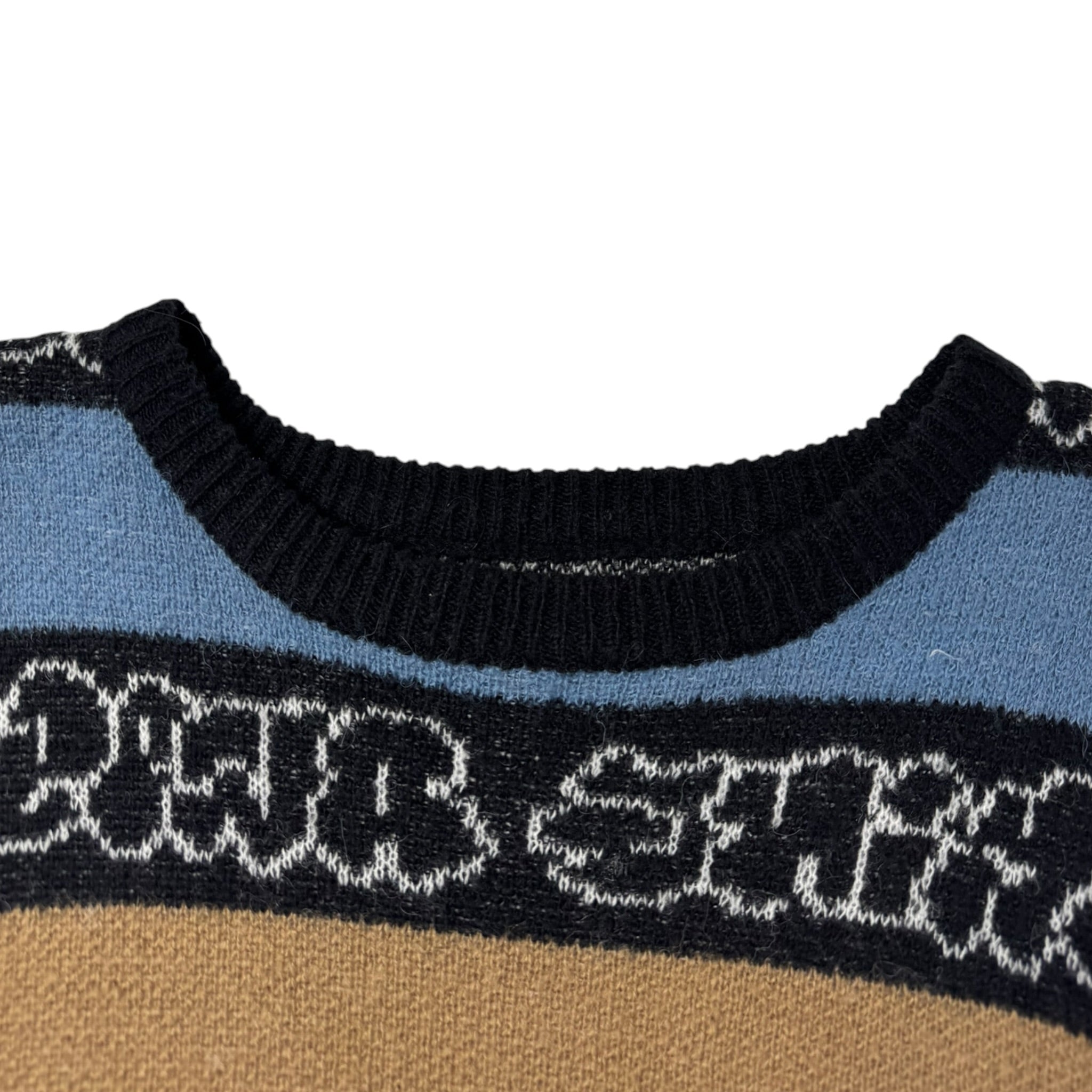 F*cking Awesome Inverted Wanto Brushed Sweater Multi-Colour
