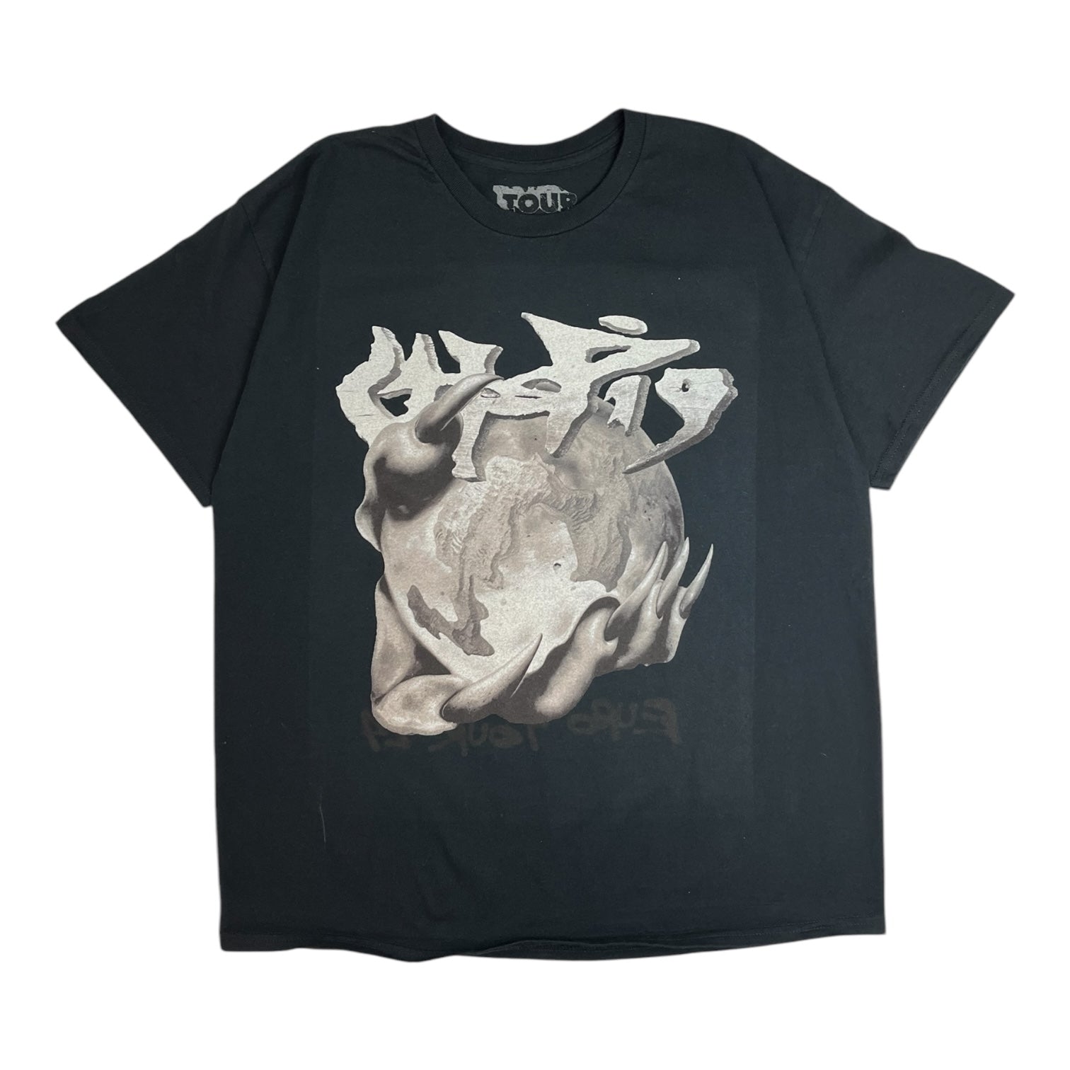 Travis Scott Utopia My Eyes Tee Black