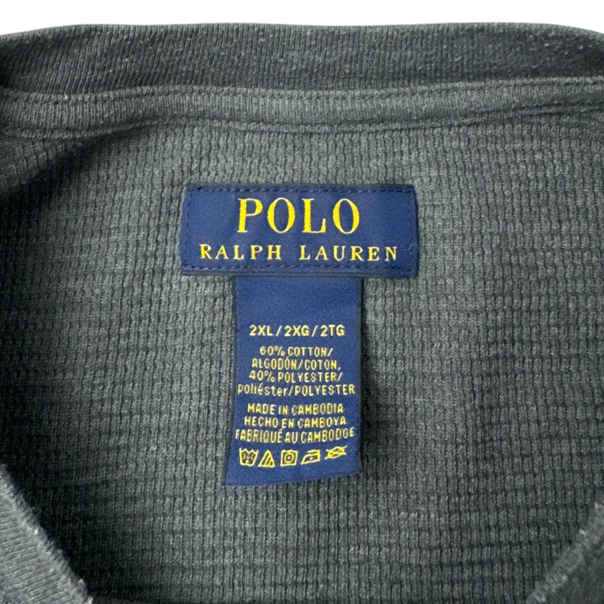 Polo Ralph Lauren Thermal Knit Longsleeve Grey
