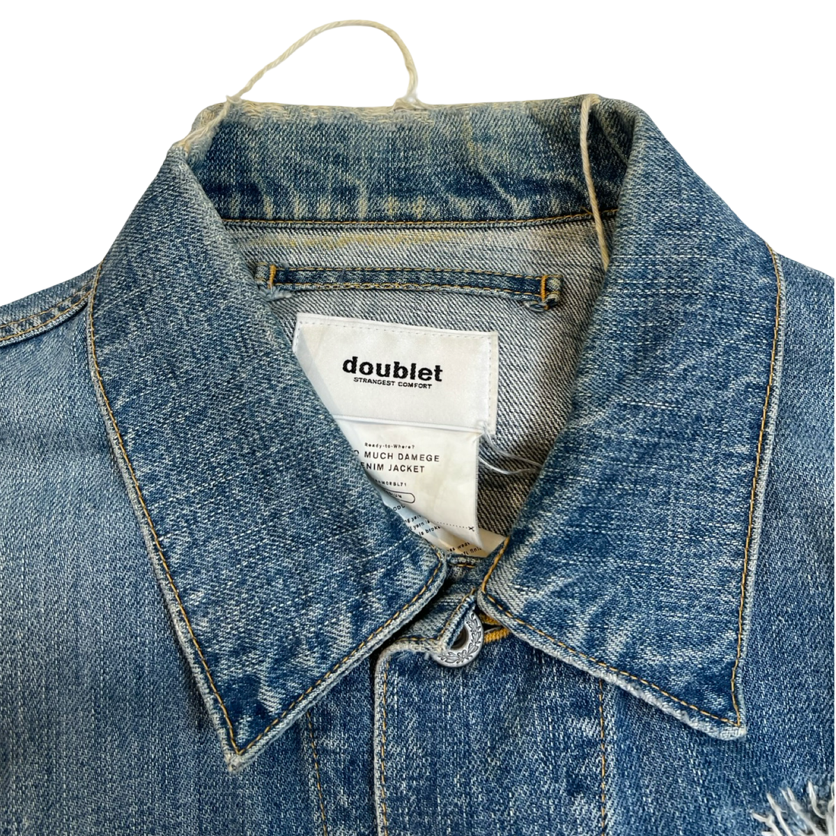 Doublet Too Much Damage Denim Jacket