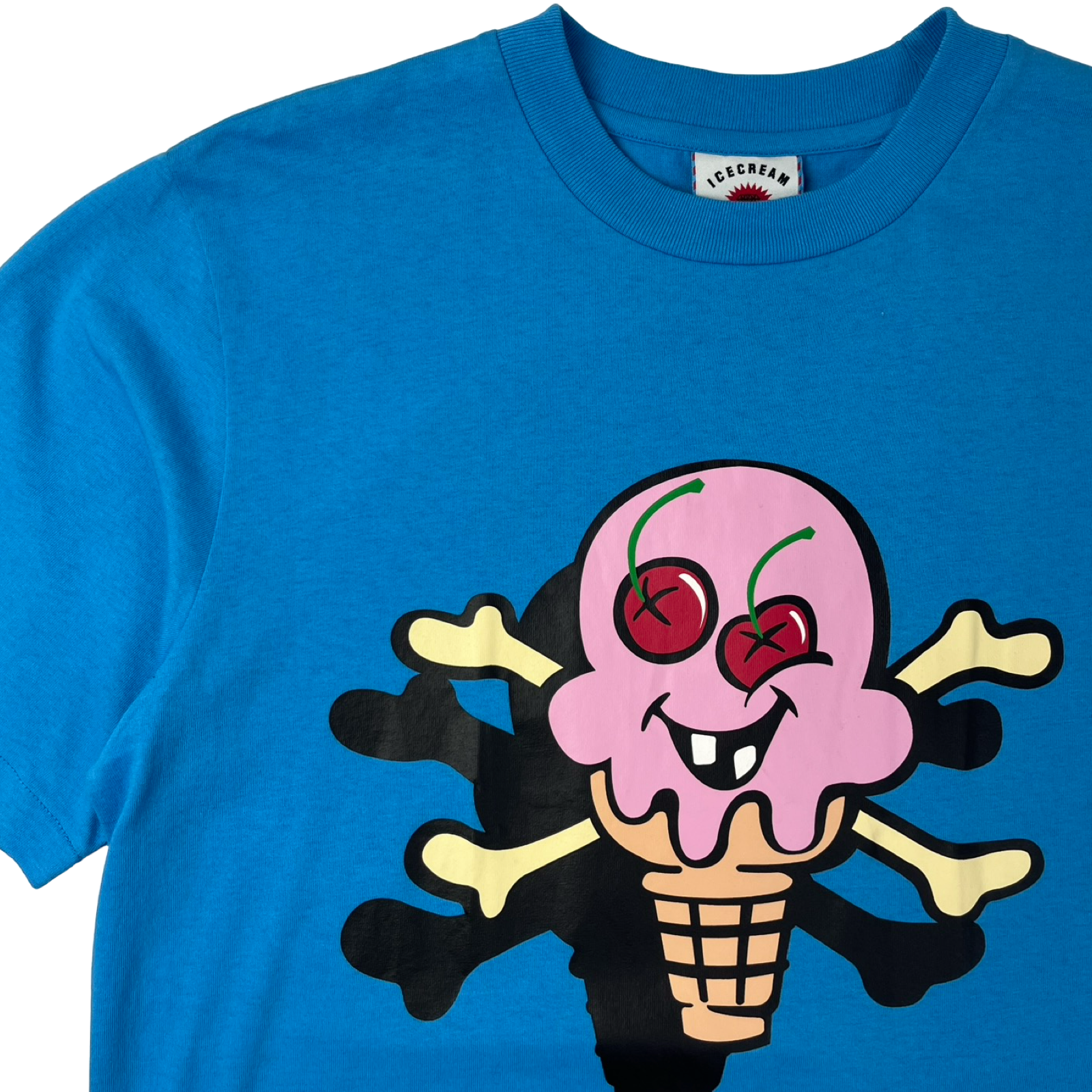 ICECREAM Shadow Logo Tee Bright Blue