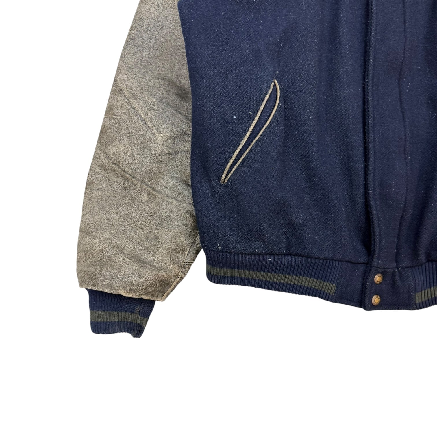 1997 Canadian Finals Rodeo Bomber Jacket Navy Blue