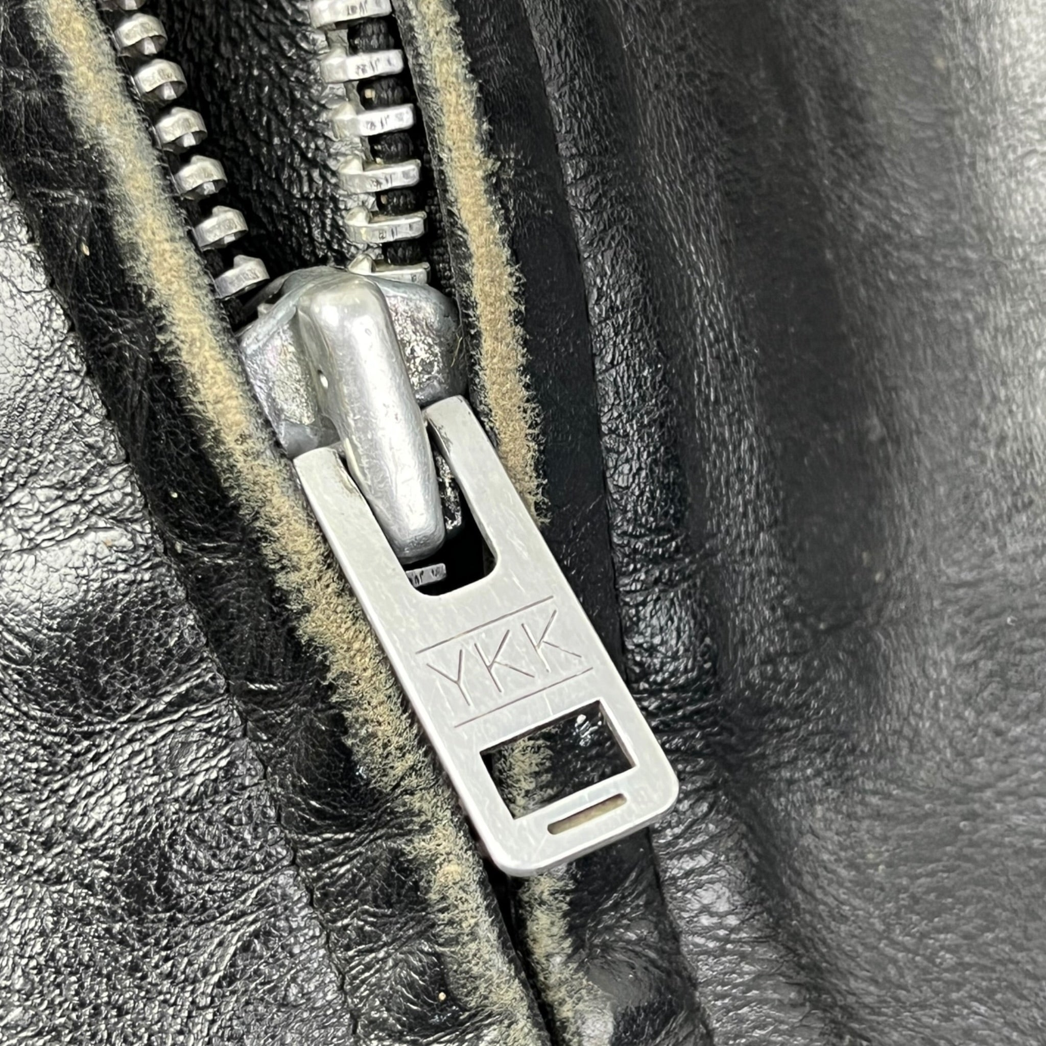 Vintage Motor Biker Leather Jacket