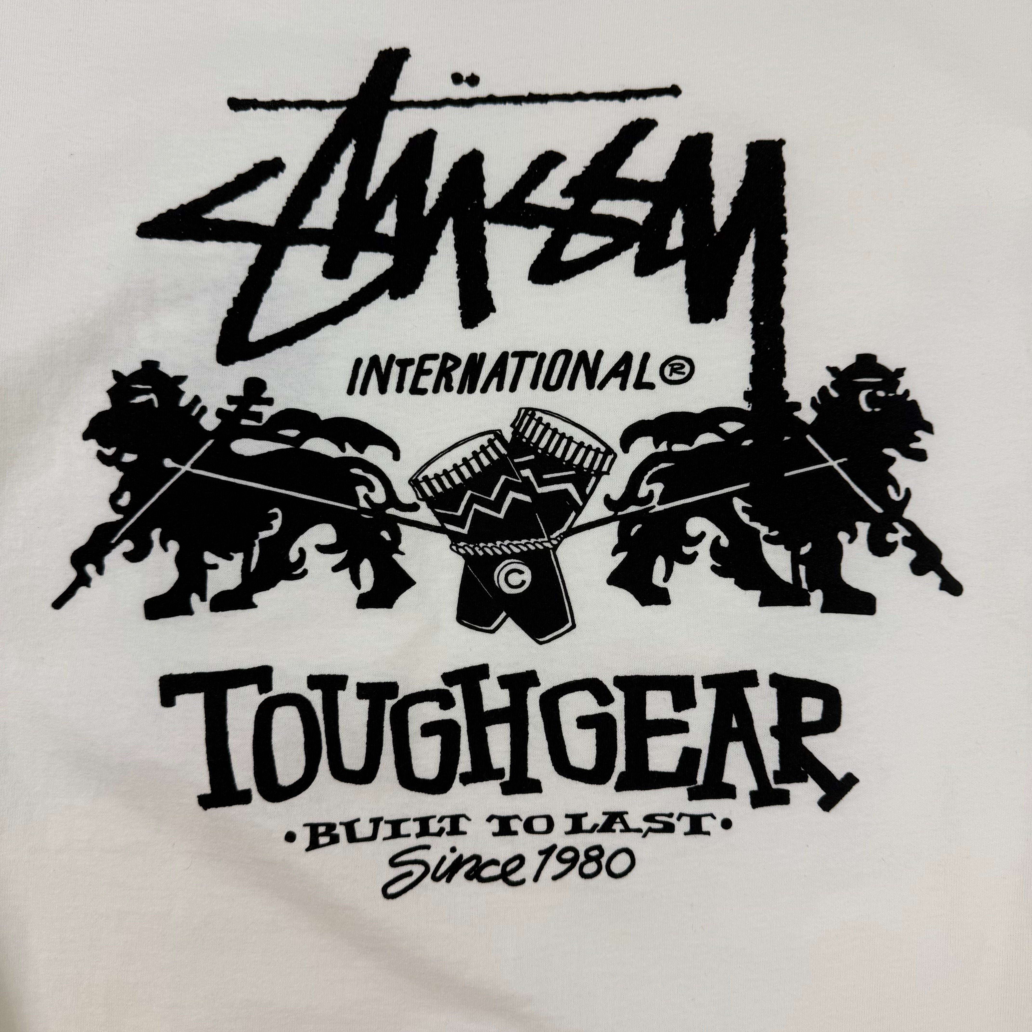 Stüssy Tough Gear T-Shirt White