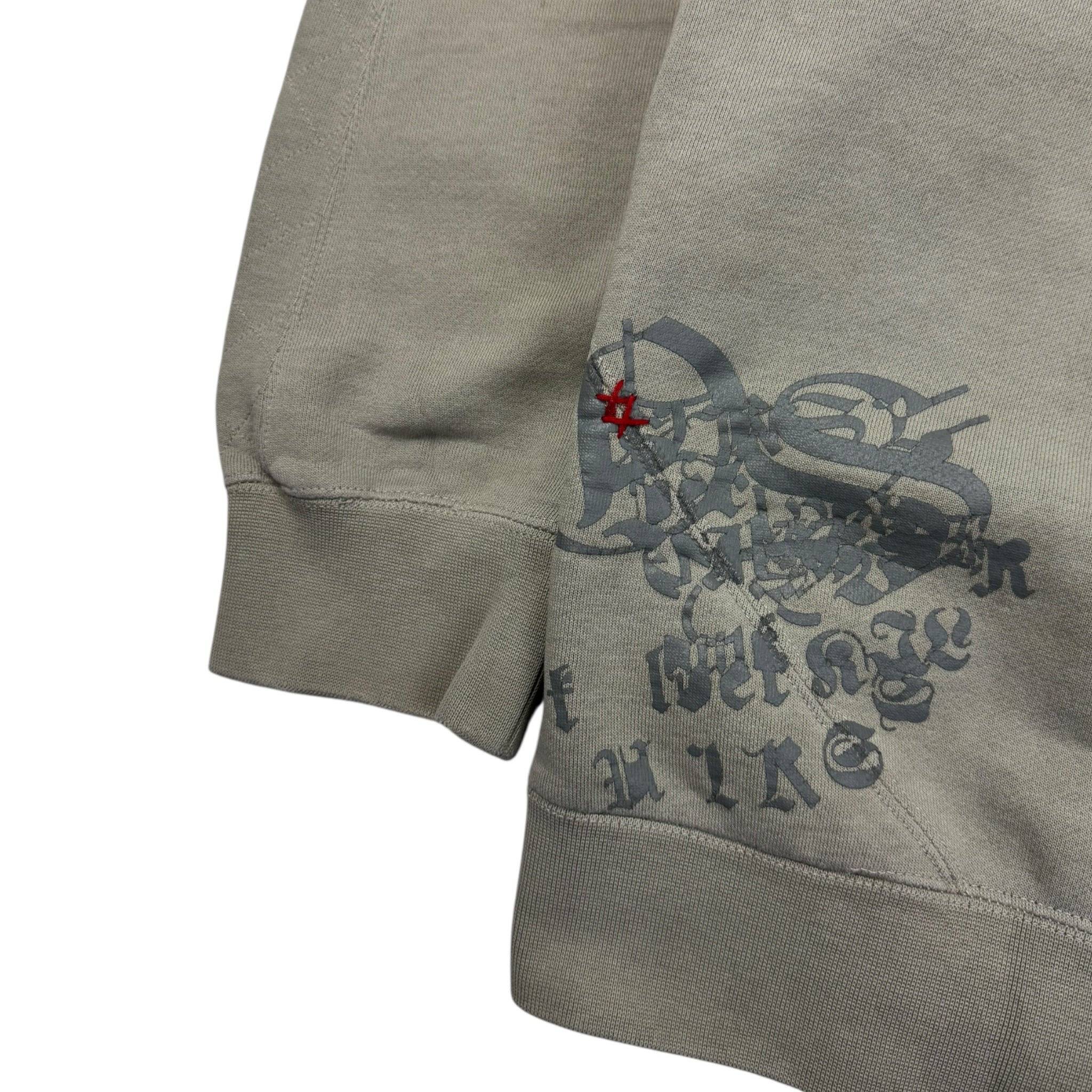 Vintage Quiksilver Skate Surf Goth Font Hoodie