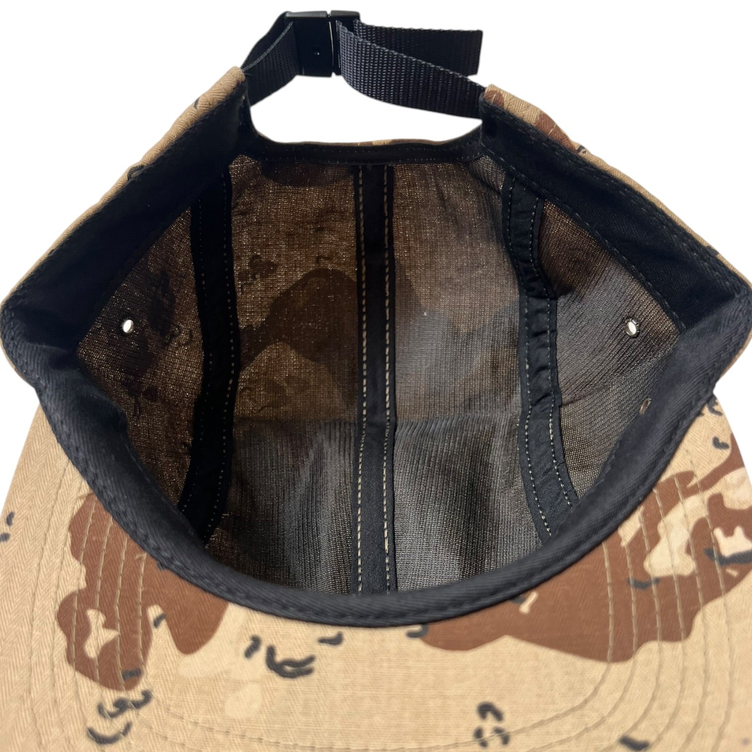 Supreme Washed Chino Twill Desert Camo Camp Cap