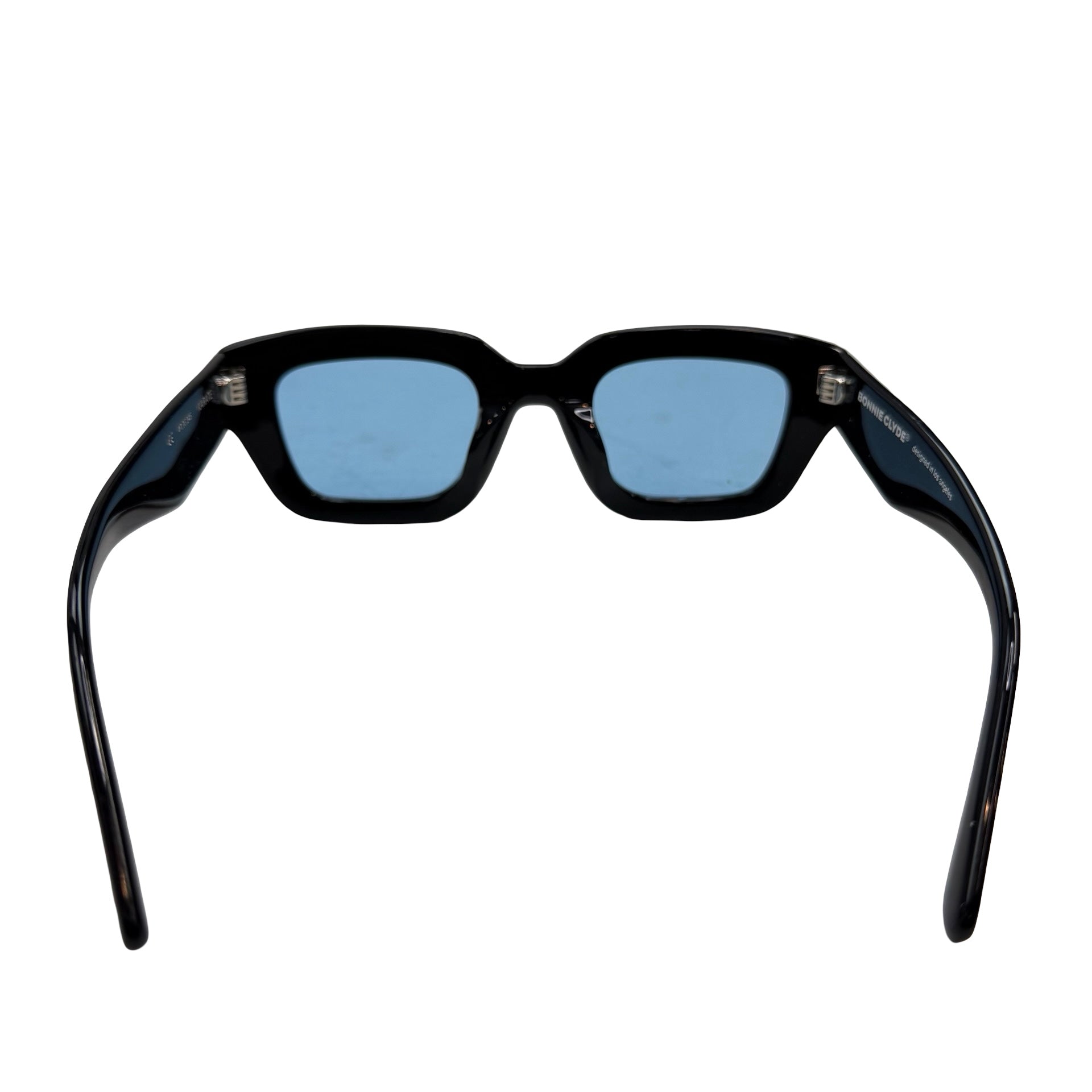 (W) Bonnie Clyde Karate Sunglasses Black/Blue