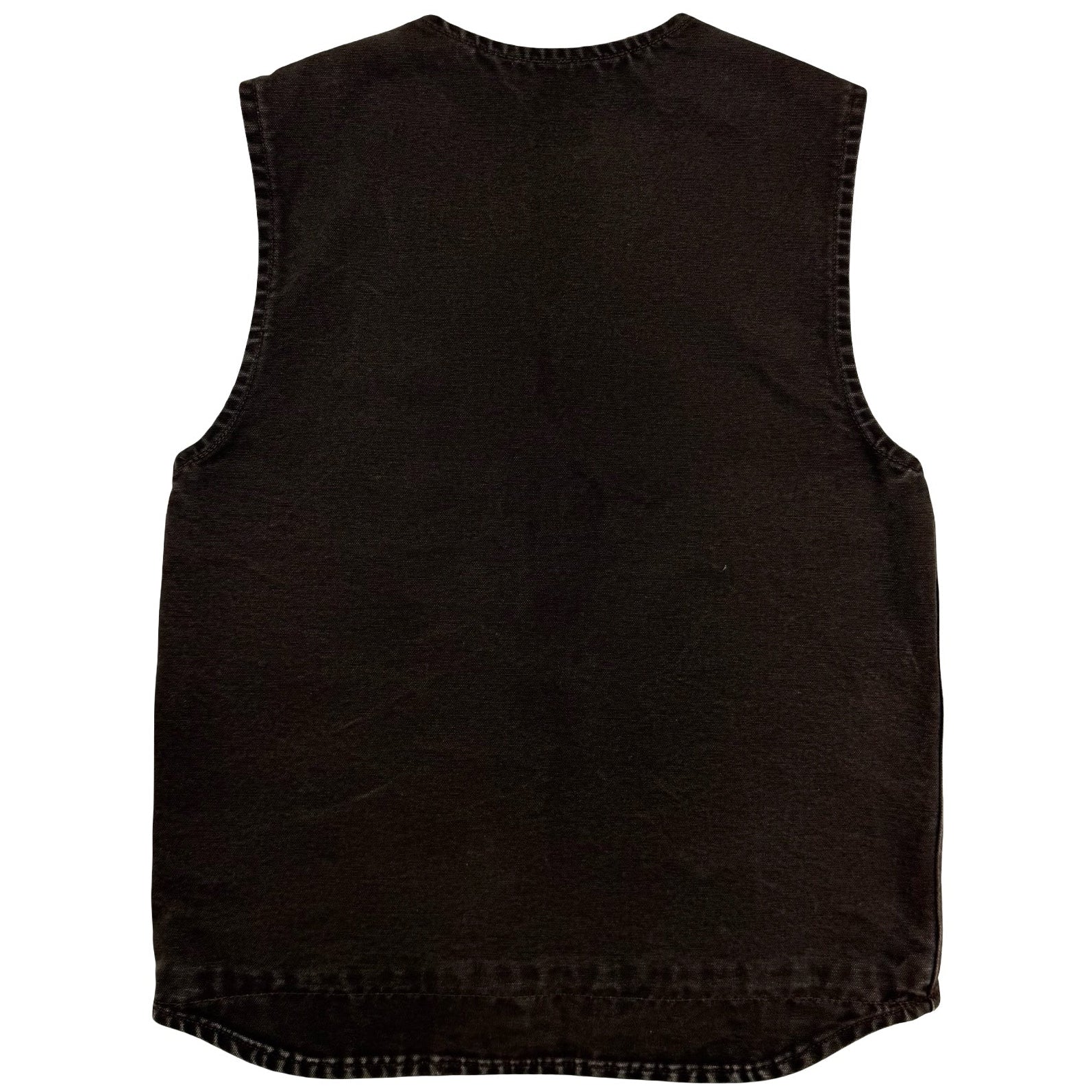 Vintage Carhartt Sherpa Lined Vest Brown