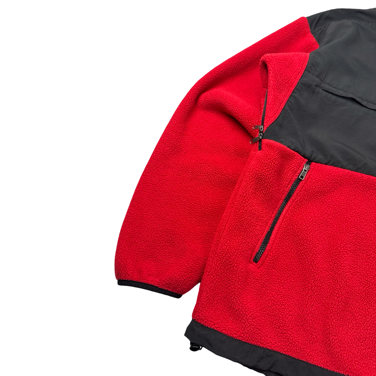 Vintage The North Face Denali Zip Up Jacket Red